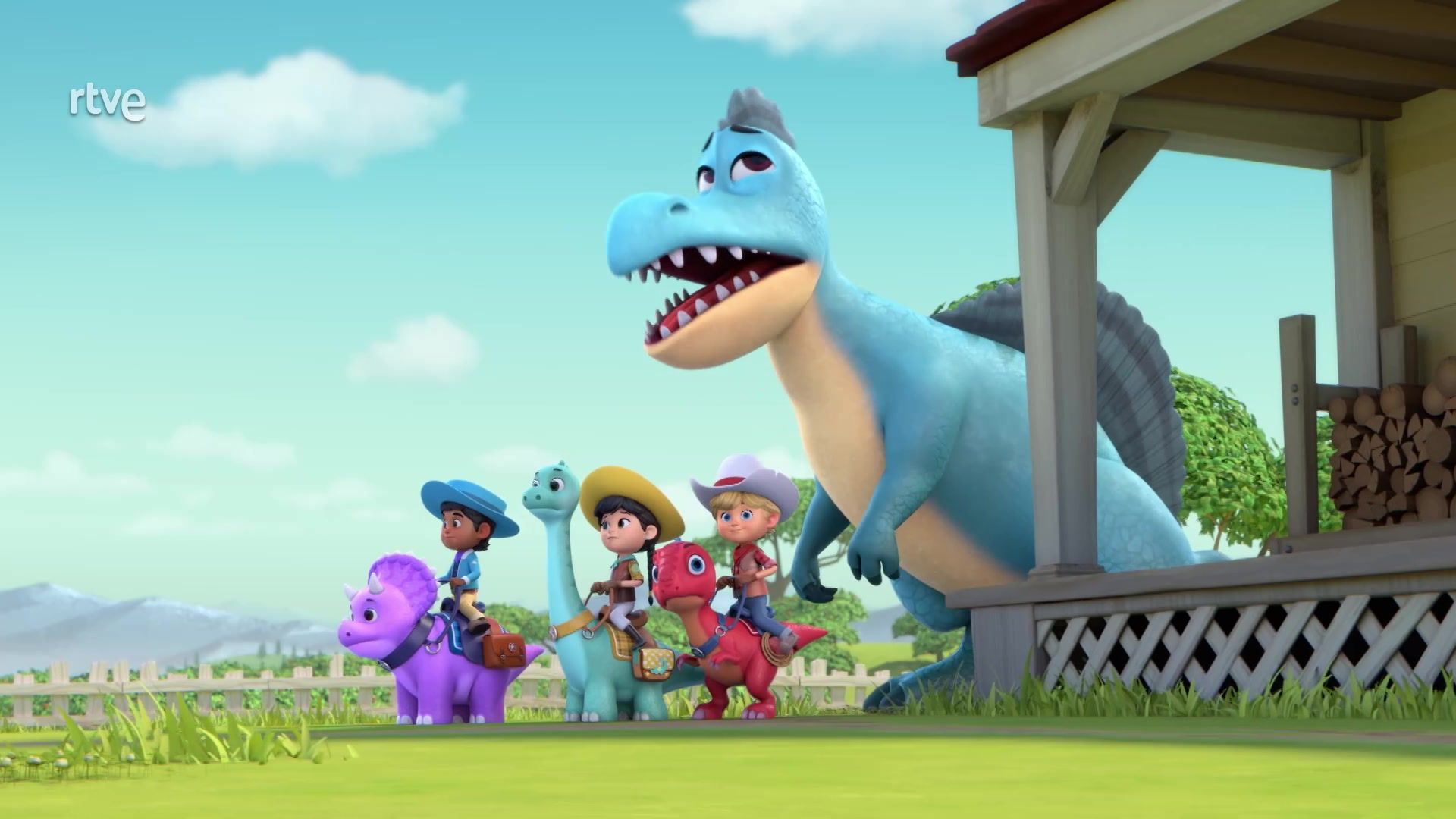 Dino Ranch background