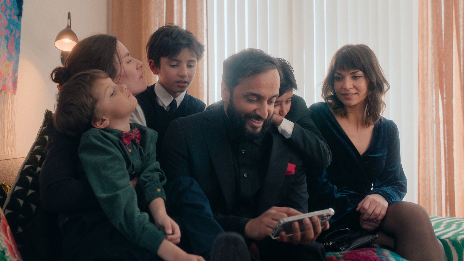 Home for Christmas background