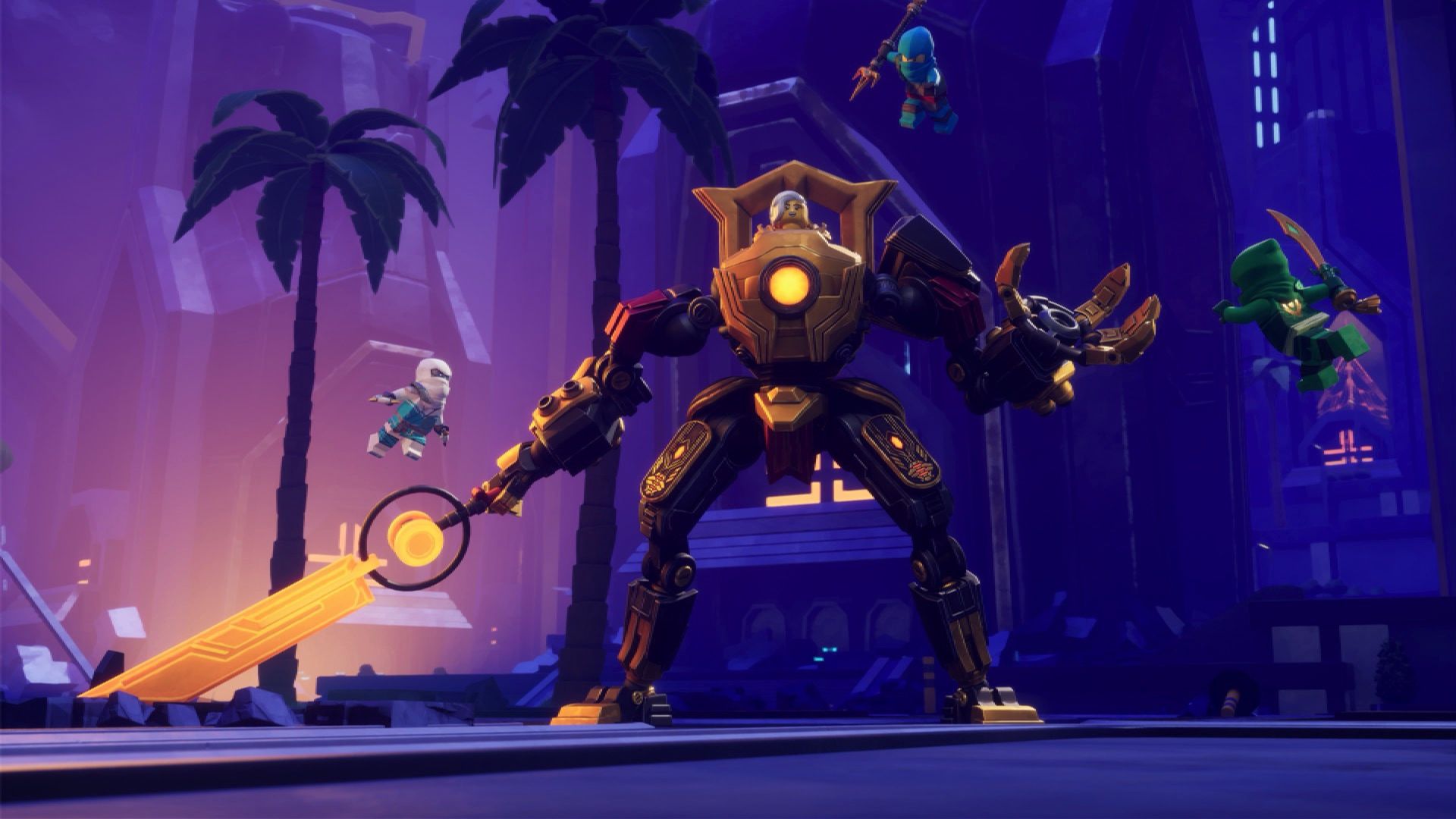 Ninjago: Dragons Rising background