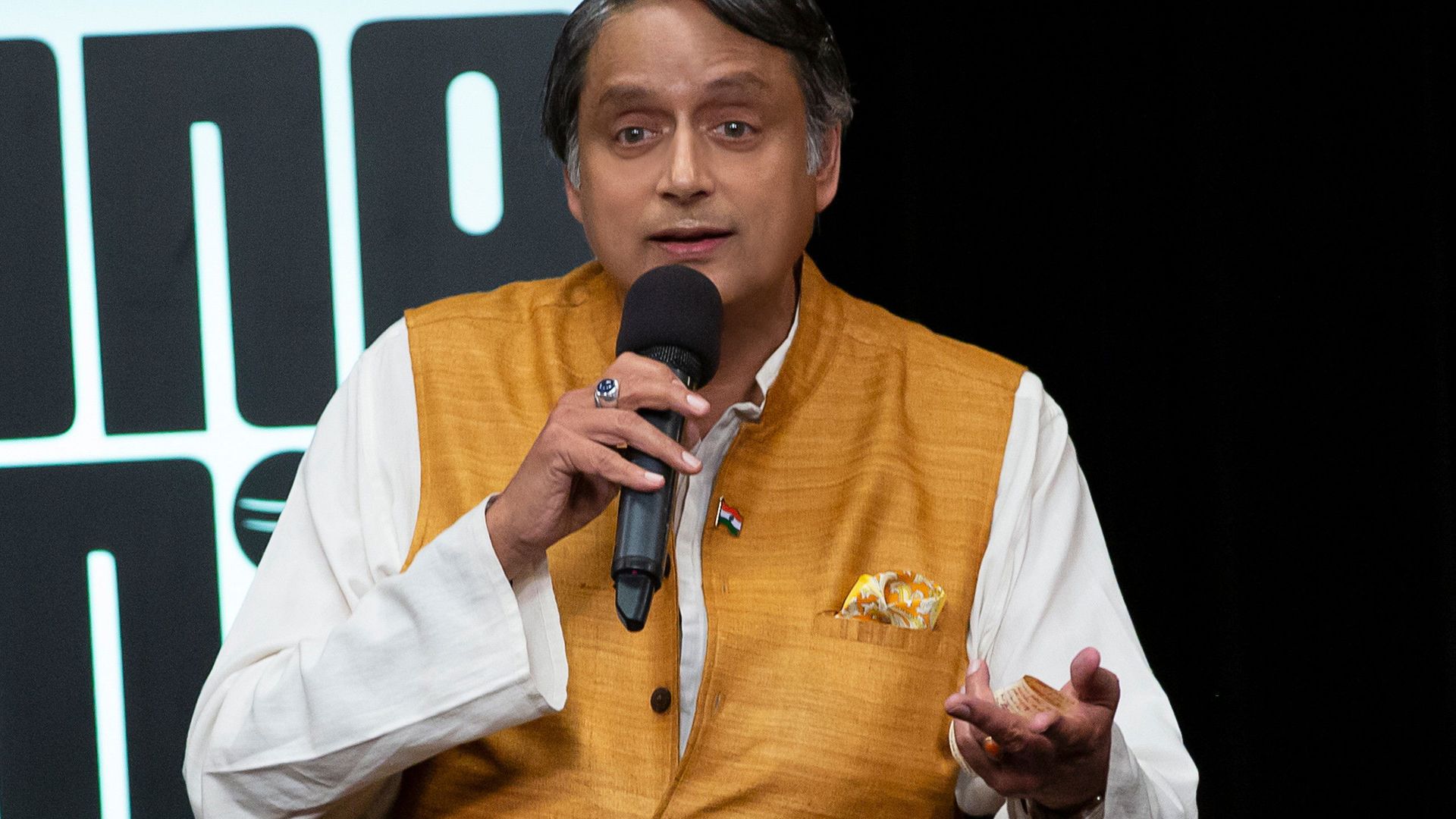 One Mic Stand background