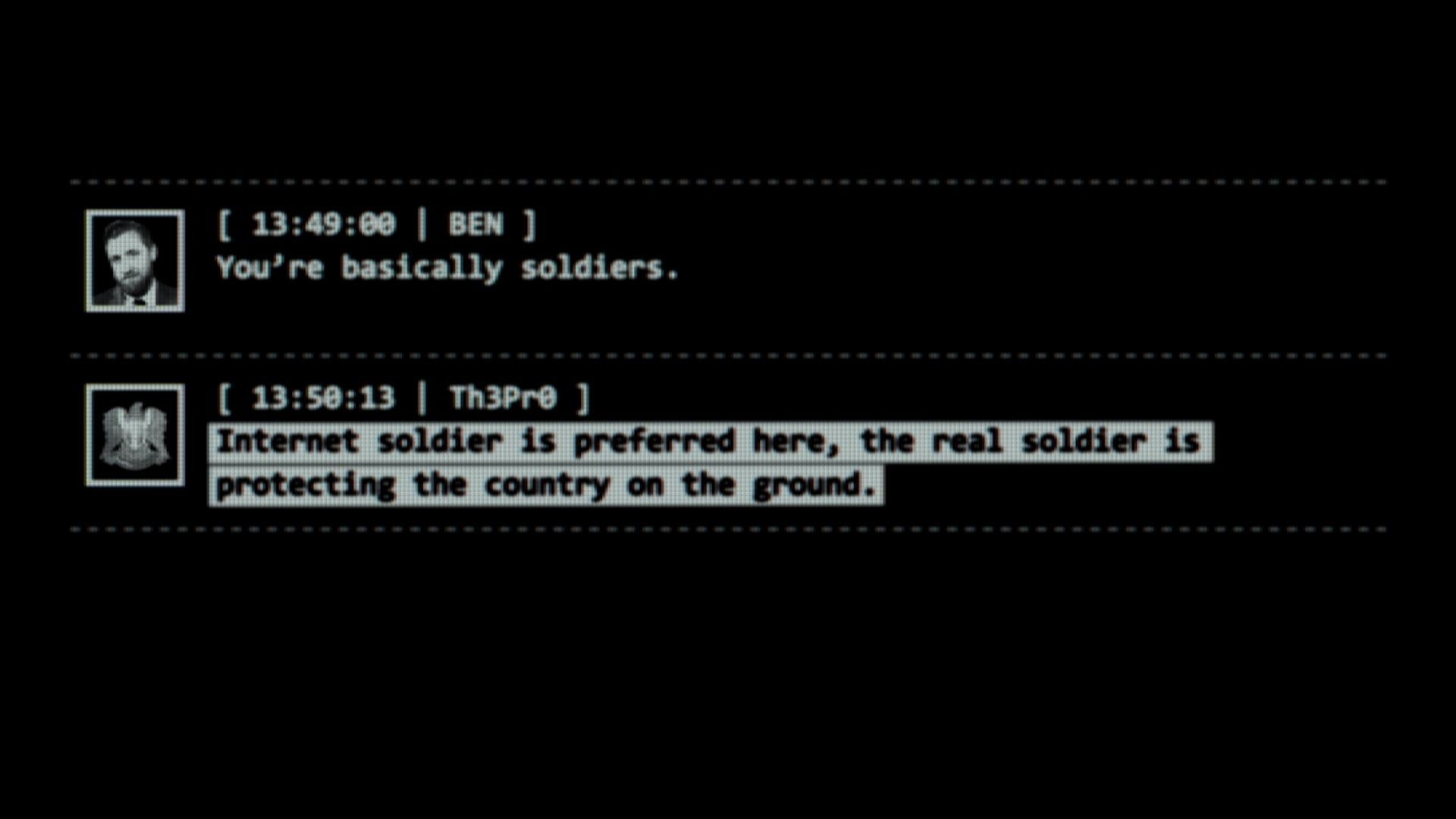 Cyberwar background