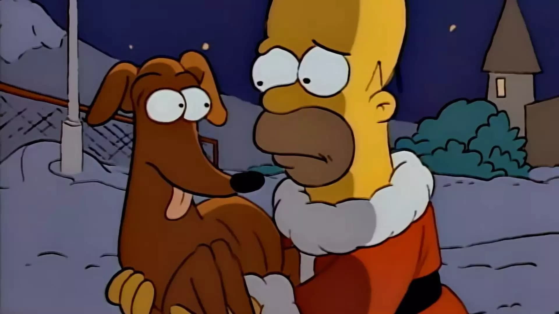 The Simpsons background