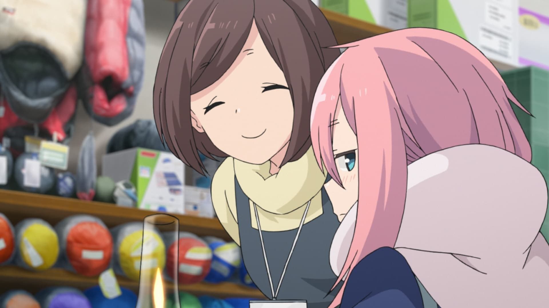 Laid-Back Camp background