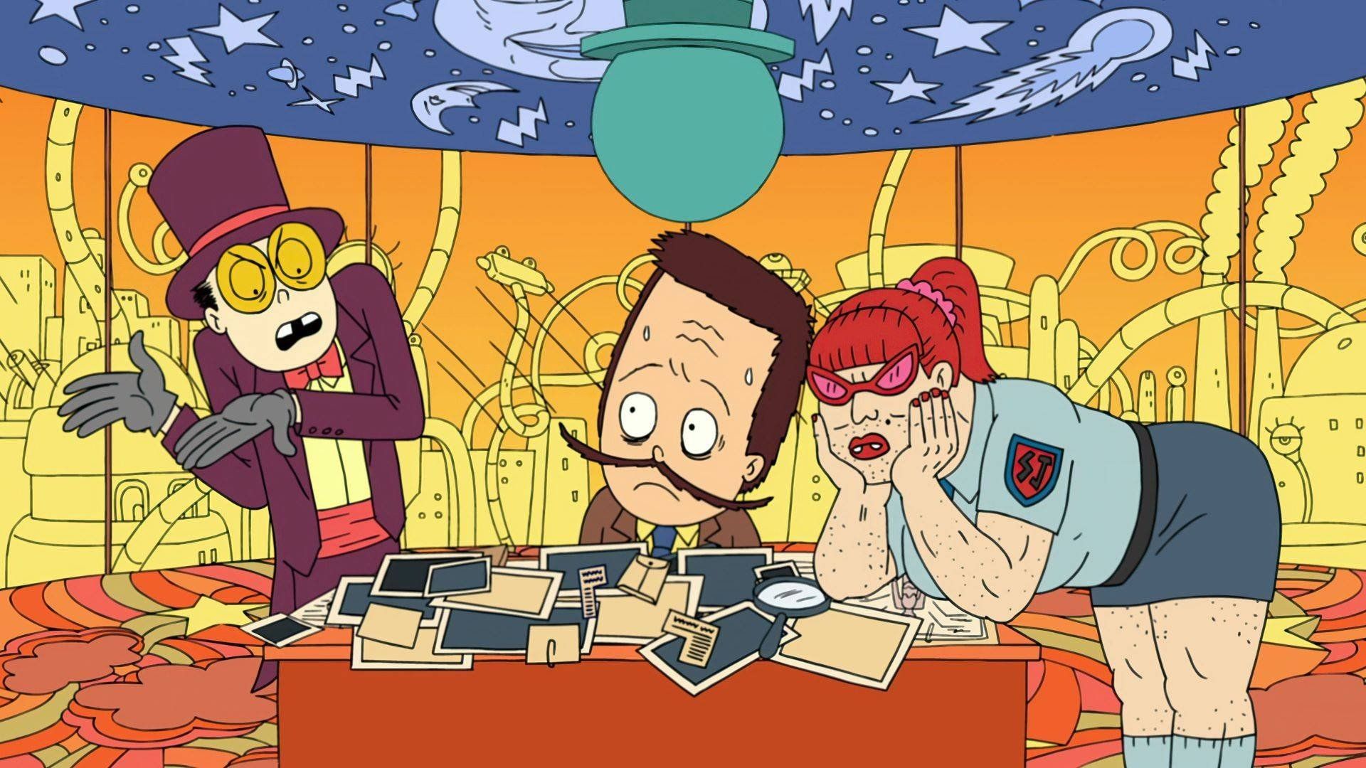 Superjail! background