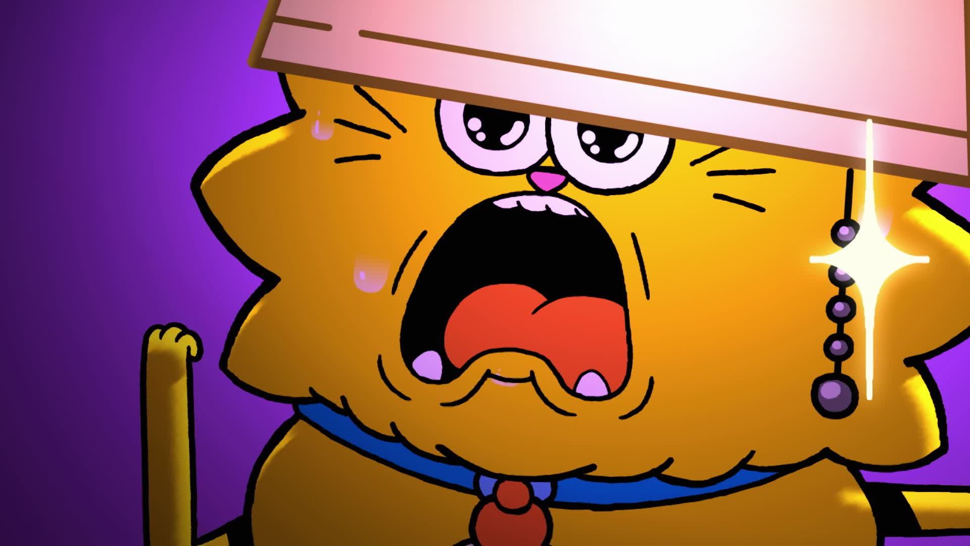 Counterfeit Cat background