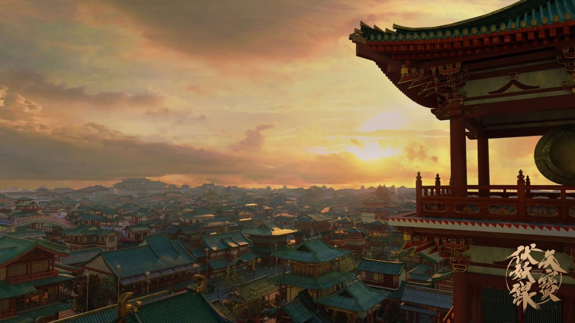 Legend of Exorcism background