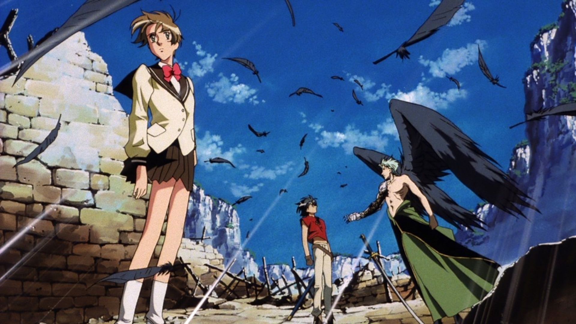 Tenkû no Esukafurône background