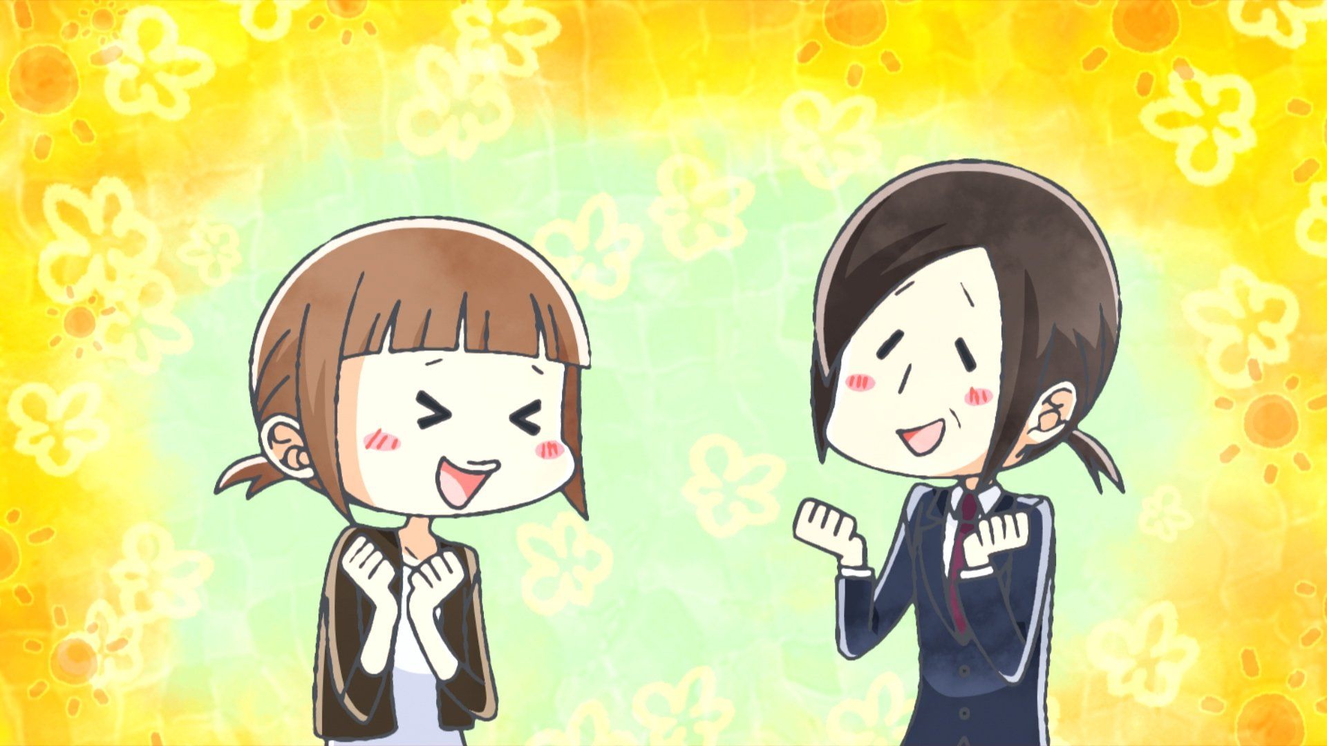 Inu to Neko Docchi mo Katteru to Mainichi Tanoshii background