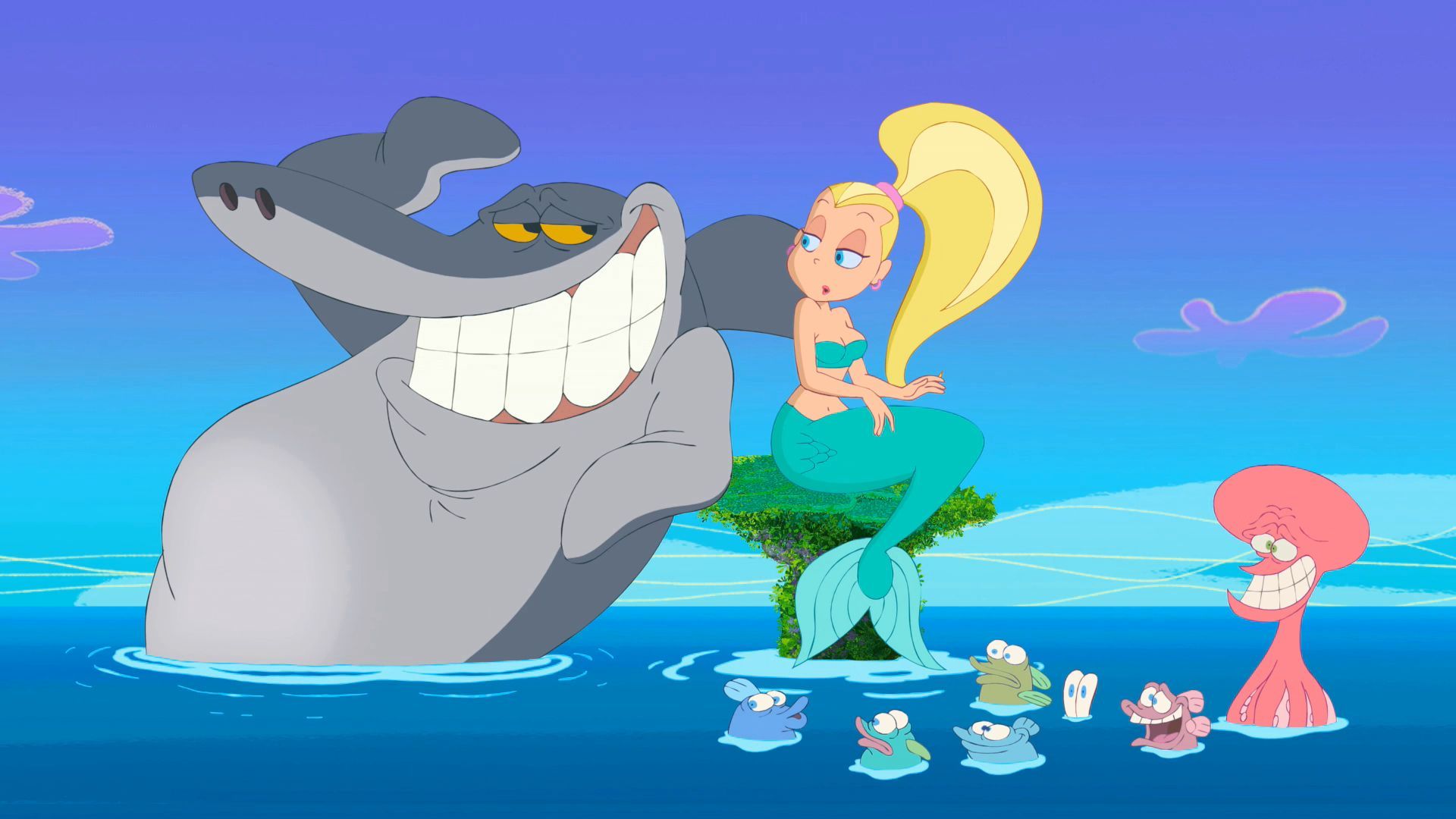 Zig & Sharko background