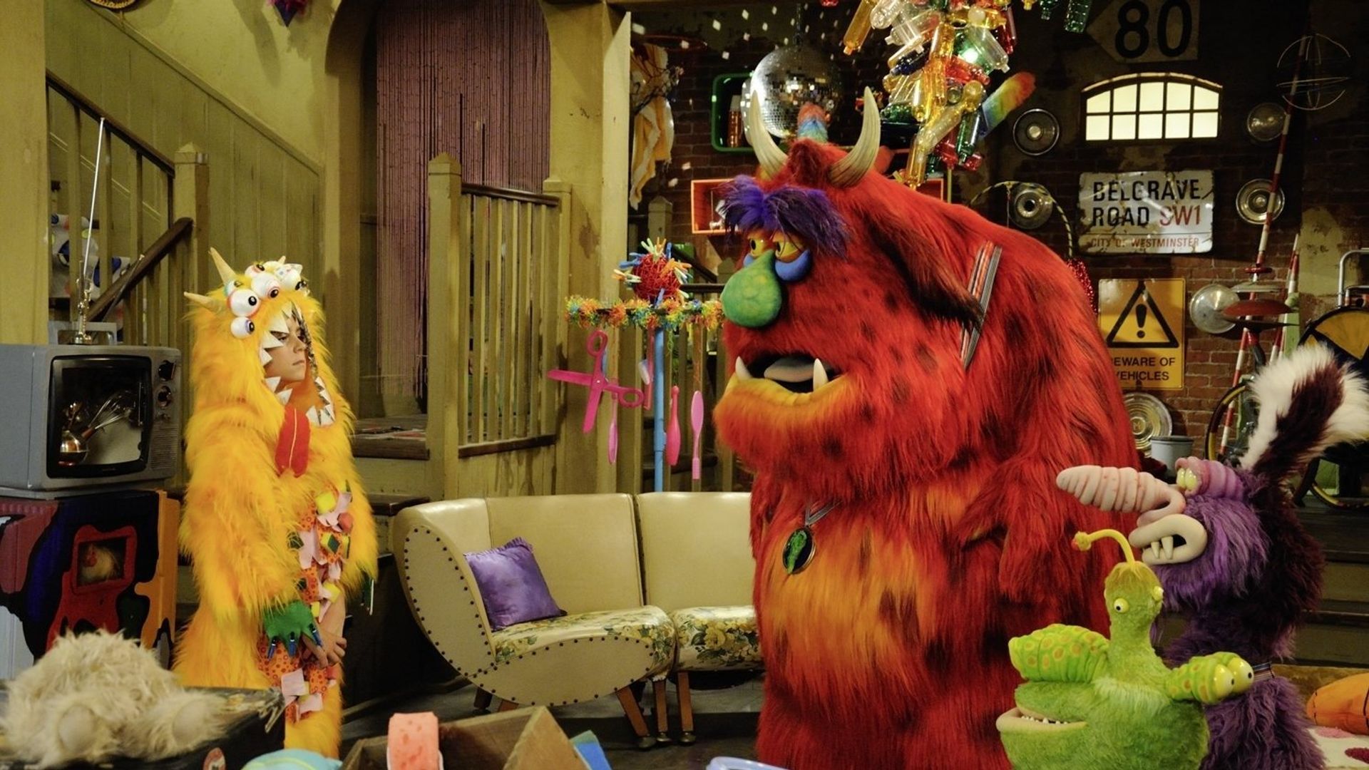 Me & My Monsters background