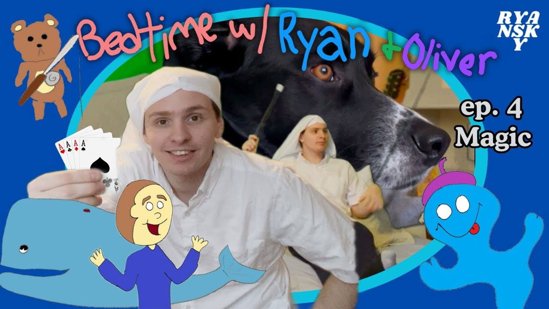 Bedtime with Ryan and Oliver background