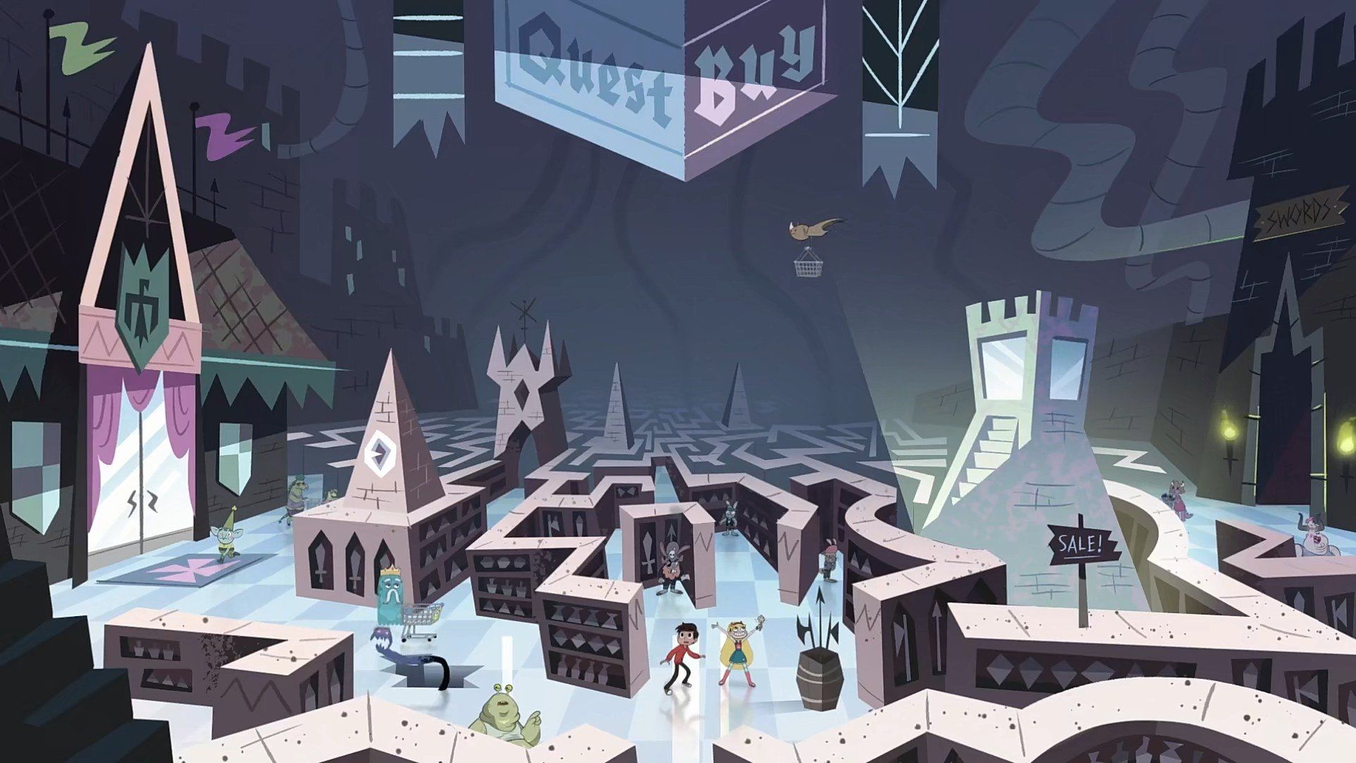 Star vs. the Forces of Evil background