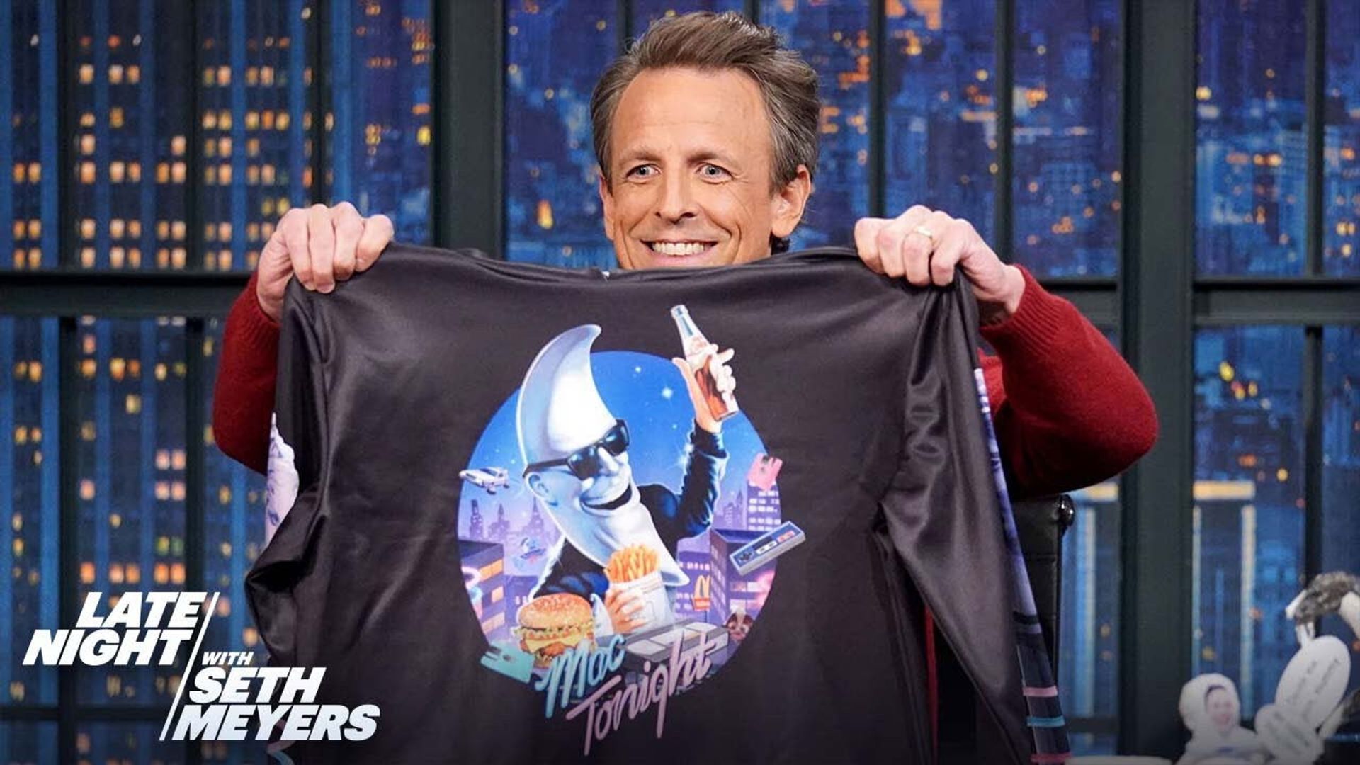 Late Night with Seth Meyers: Corrections" background