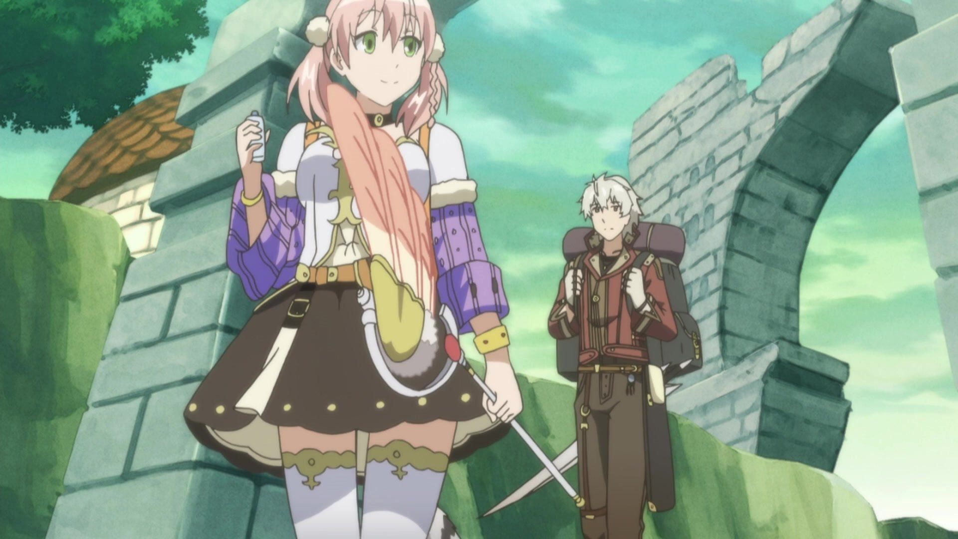 Atelier Escha & Logy: Alchemists of the Dusk Sky background