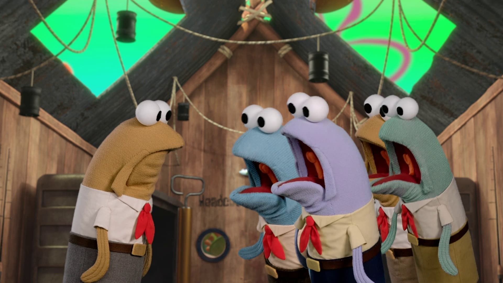 Kamp Koral: SpongeBob's Under Years background