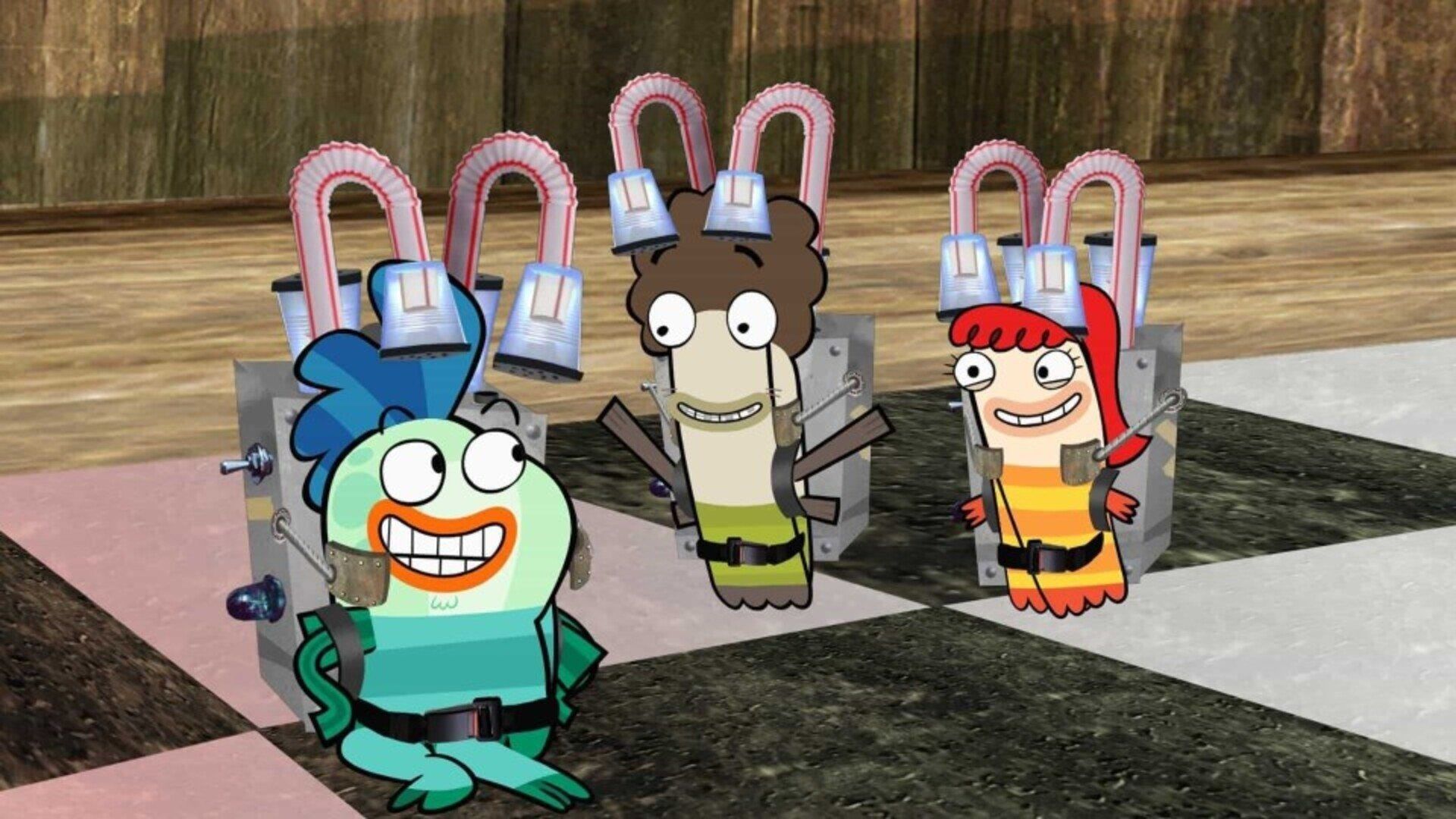 Fish Hooks background