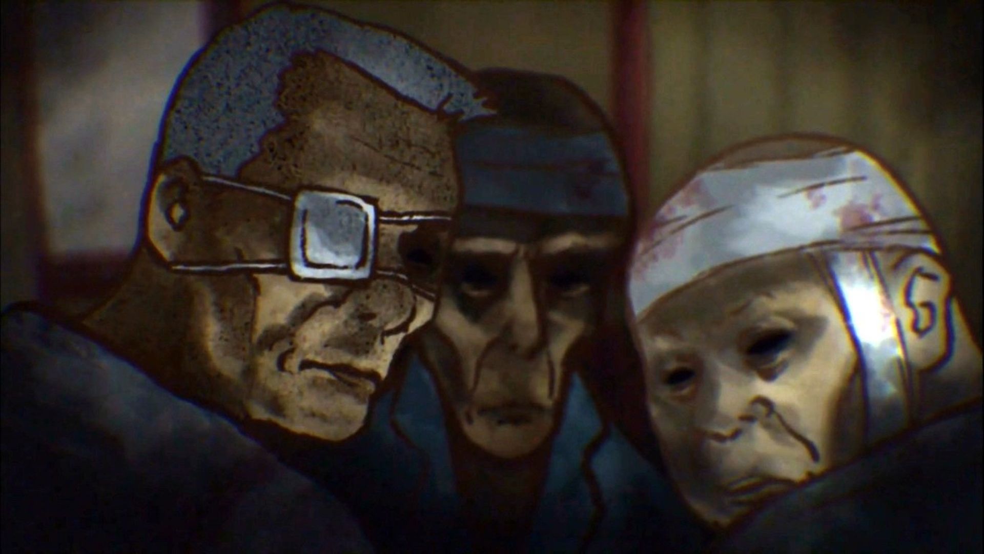 Yami shibai background