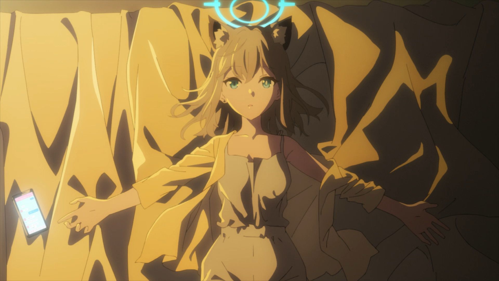 Blue Archive: The Animation background