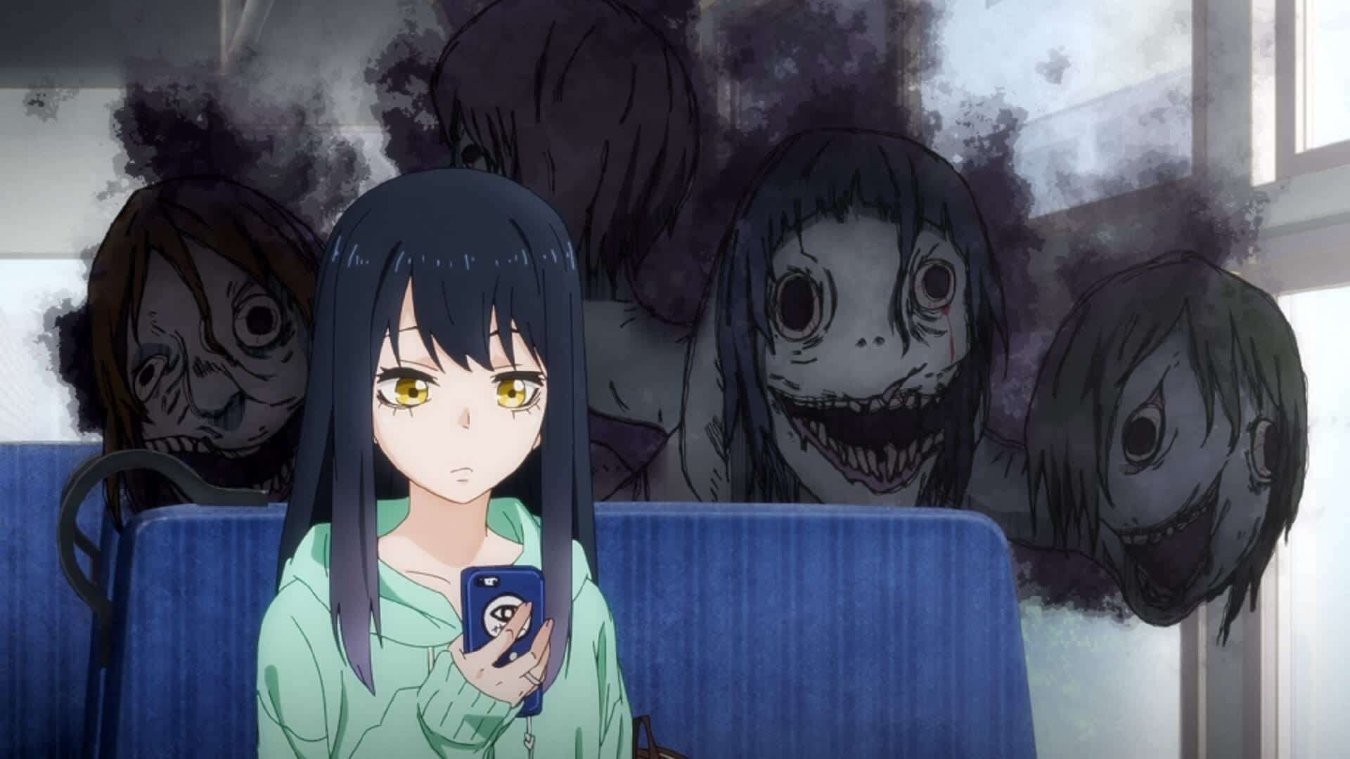 Mieruko-chan background