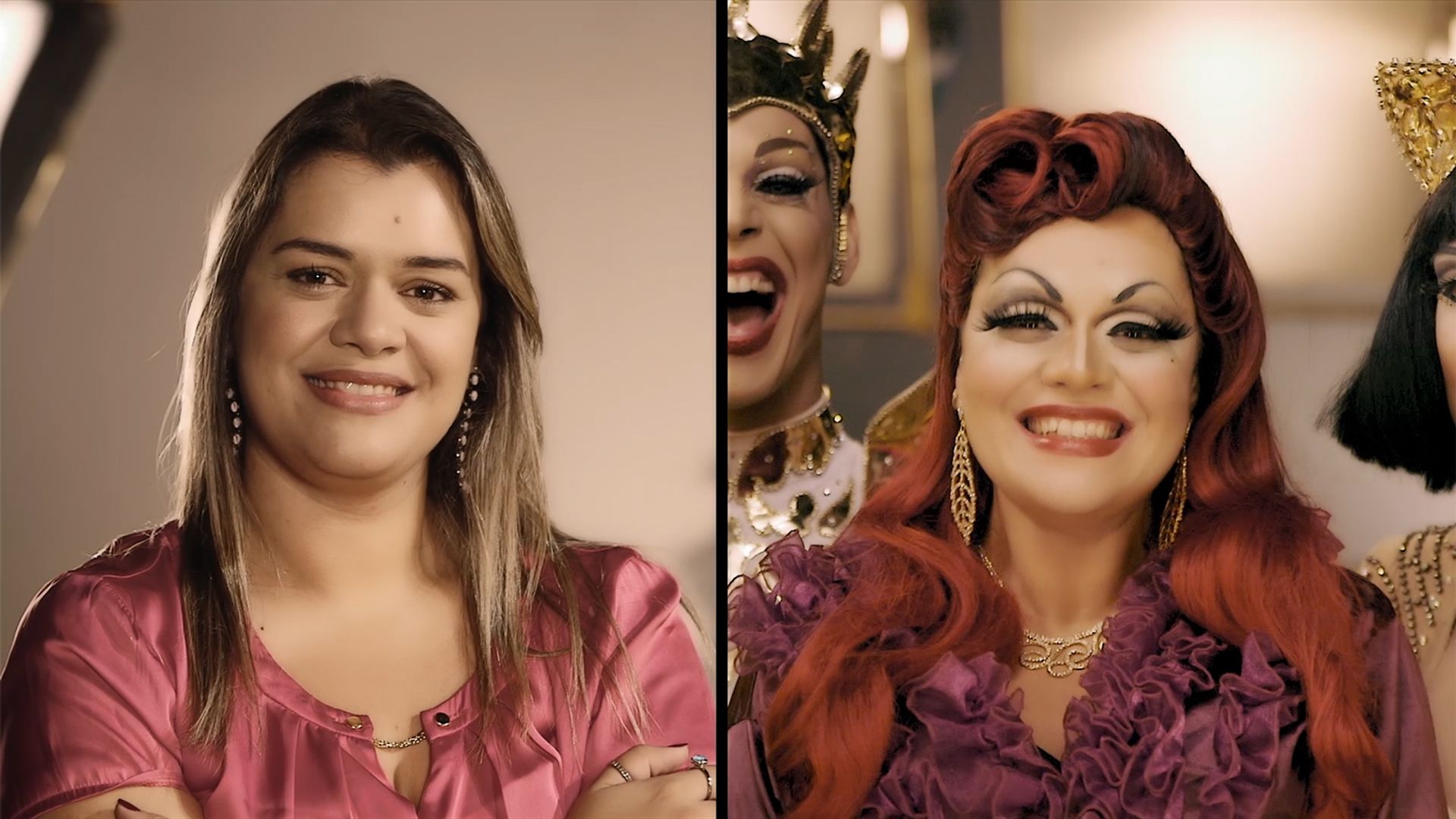 Drag Me as a Queen background