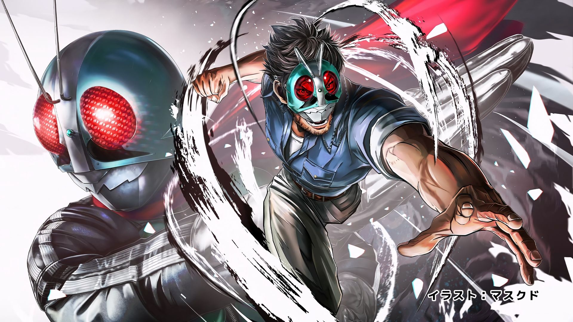 Tojima Wants to Be a Kamen Rider background