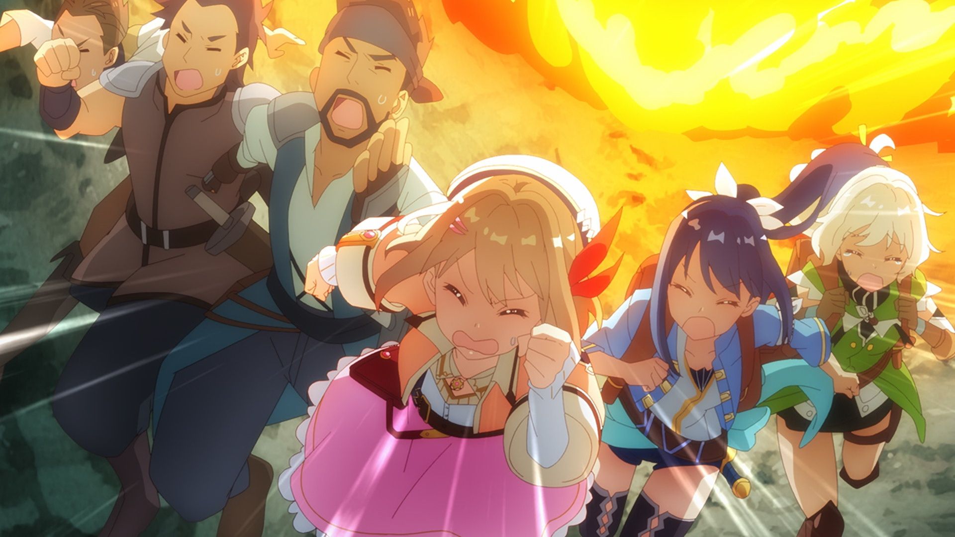 Shinmai renkinjutsushi no tenpo keiei background