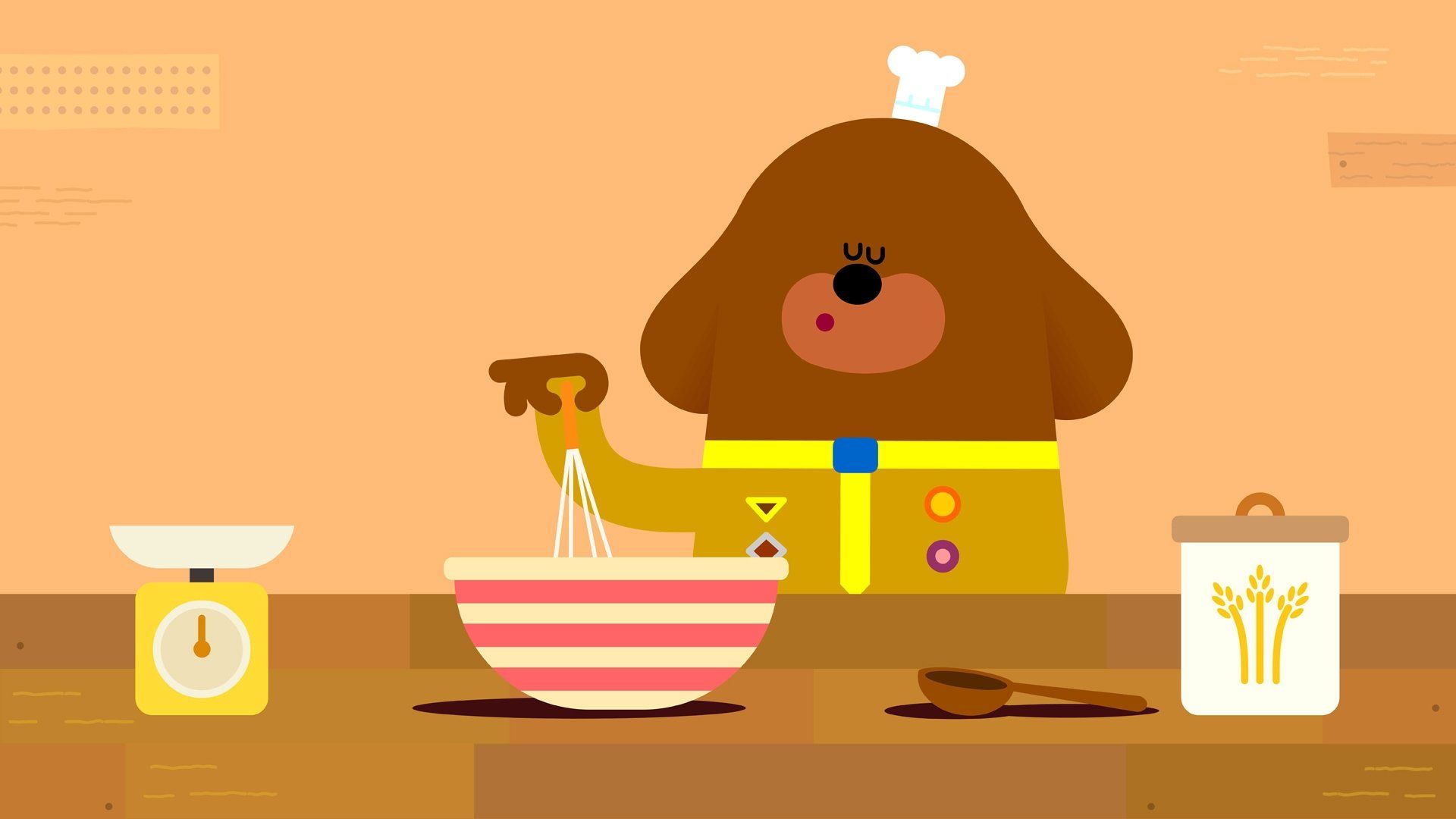 Hey Duggee background