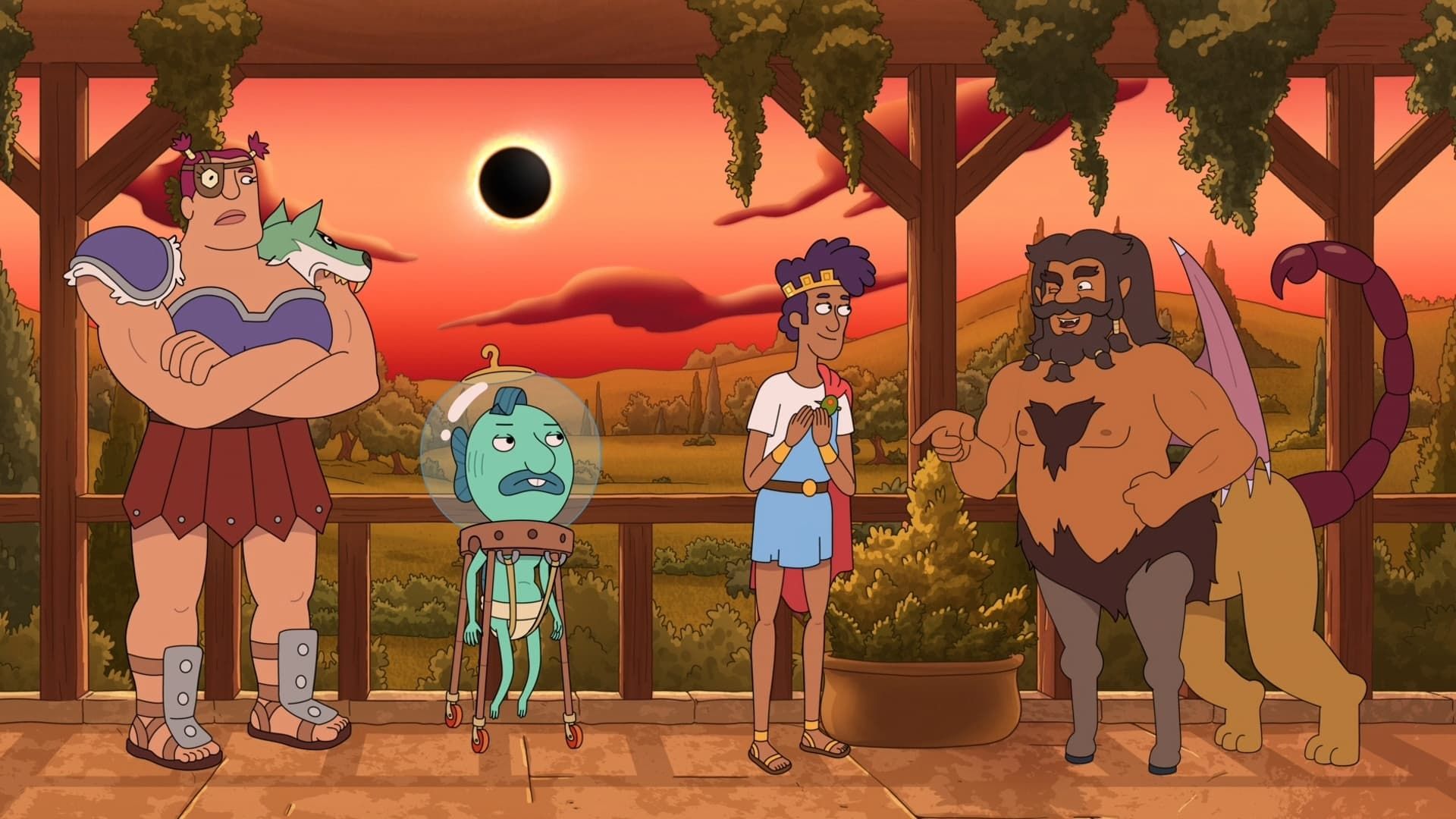 Krapopolis background