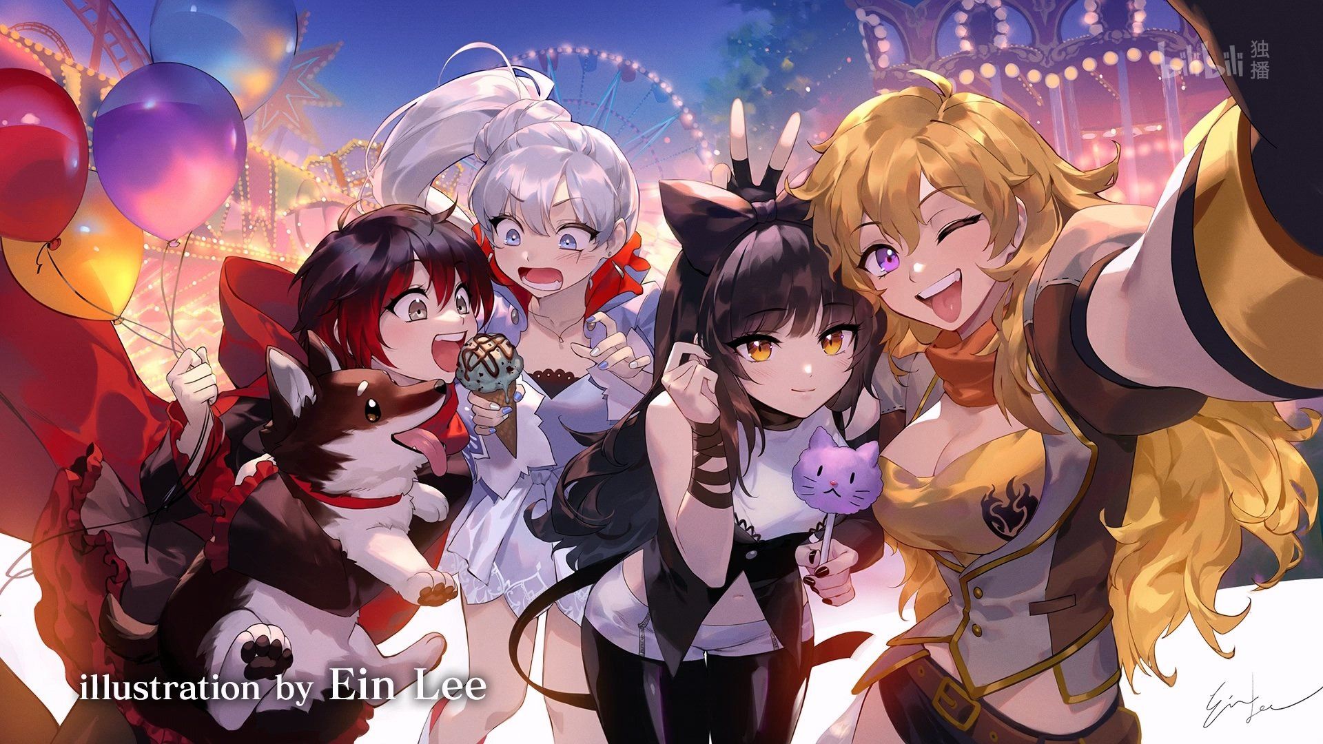 RWBY: Ice Queendom background