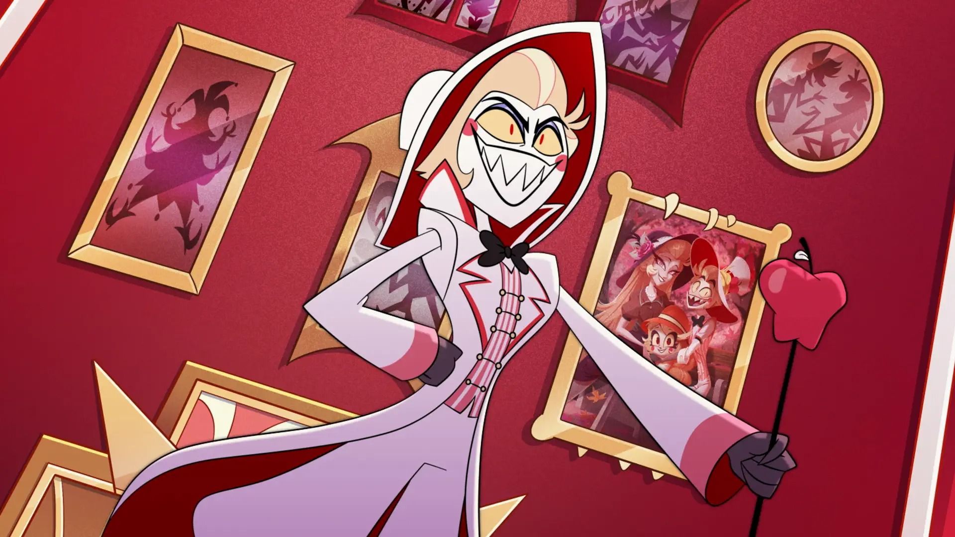 Hazbin Hotel background