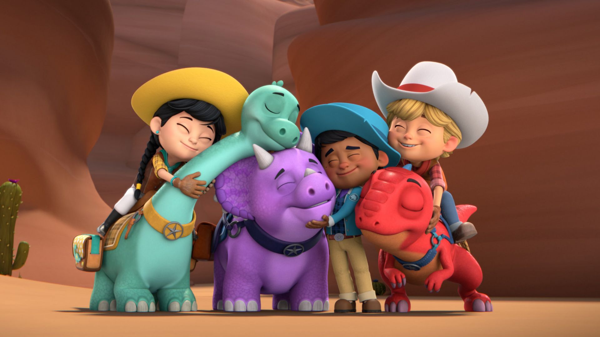 Dino Ranch background