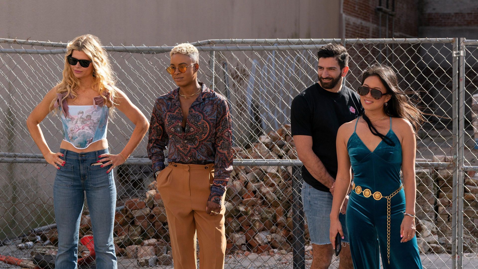 Swiping America background