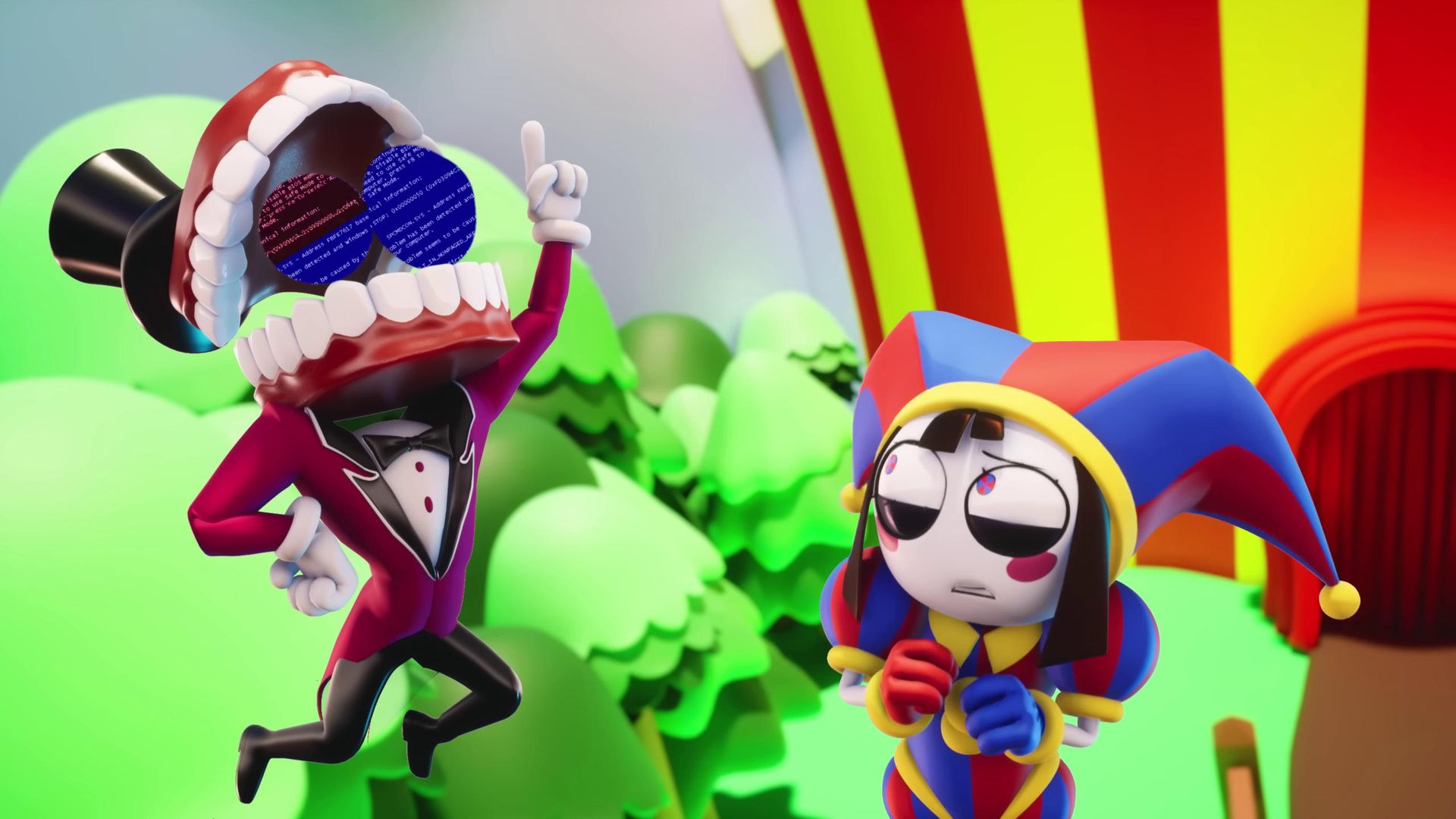 The Amazing Digital Circus background