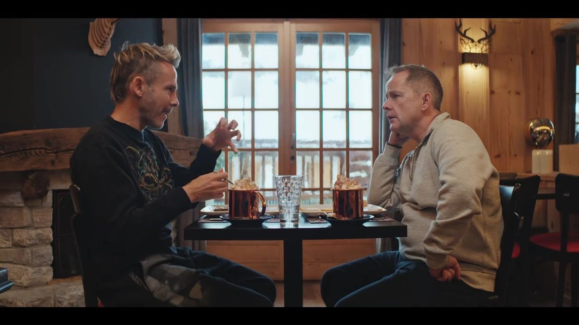 Billy & Dom Eat the World background