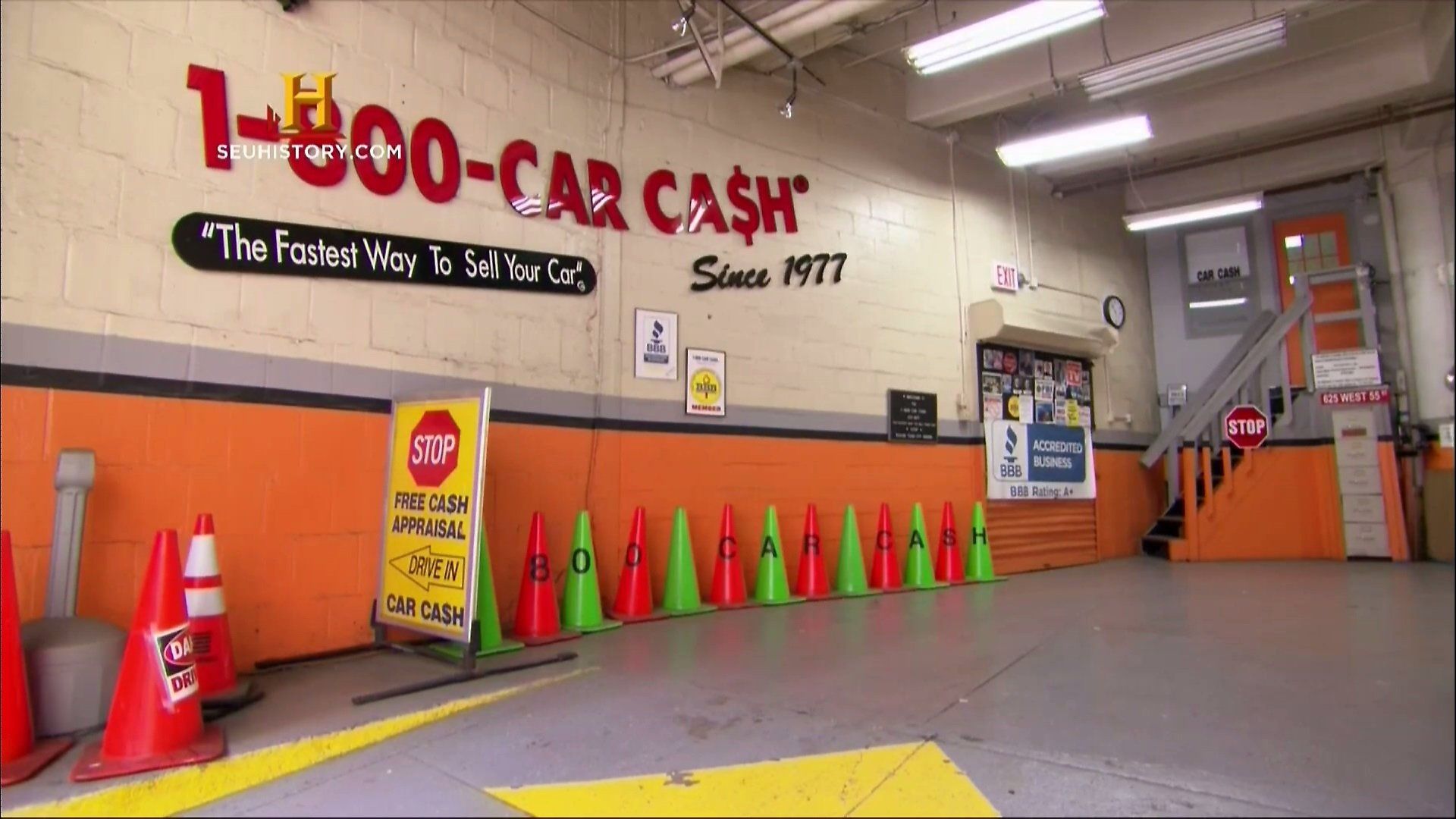 The Profit background