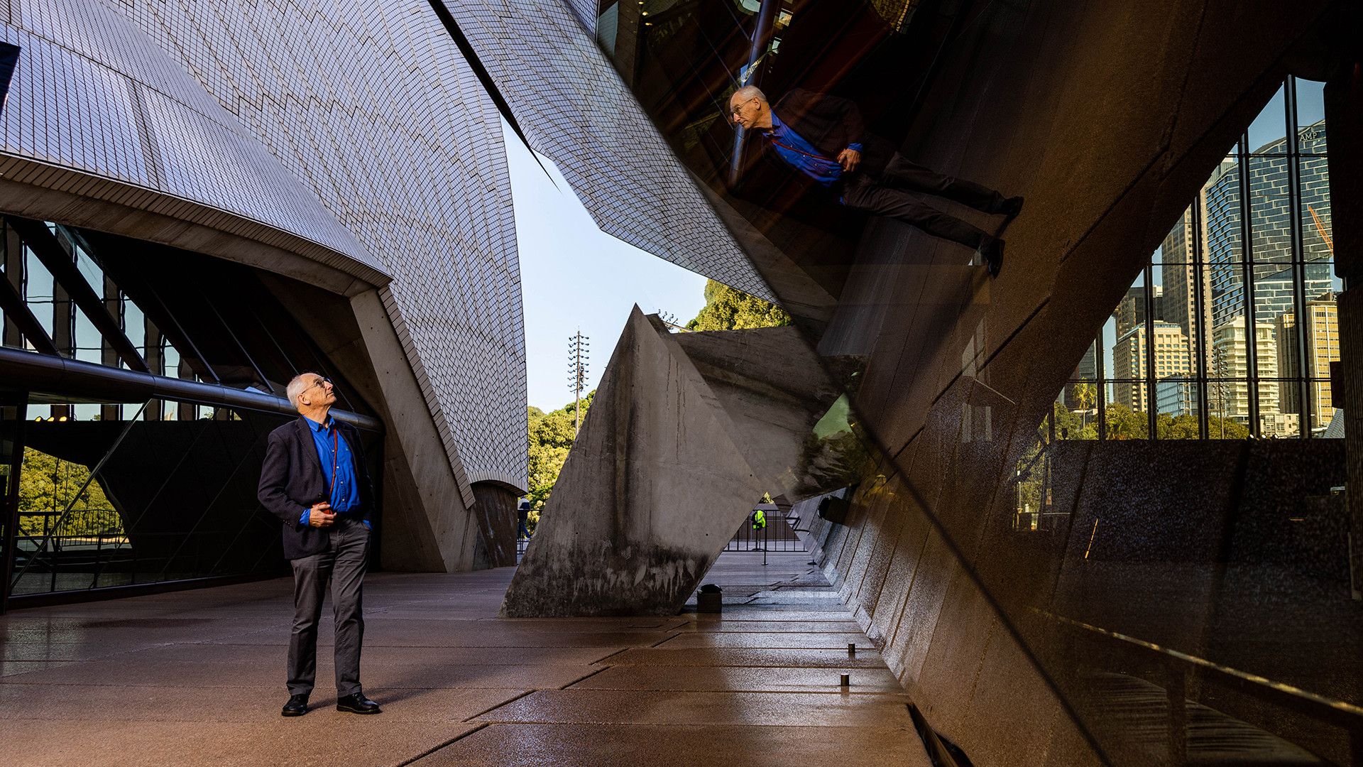Inside the Sydney Opera House background