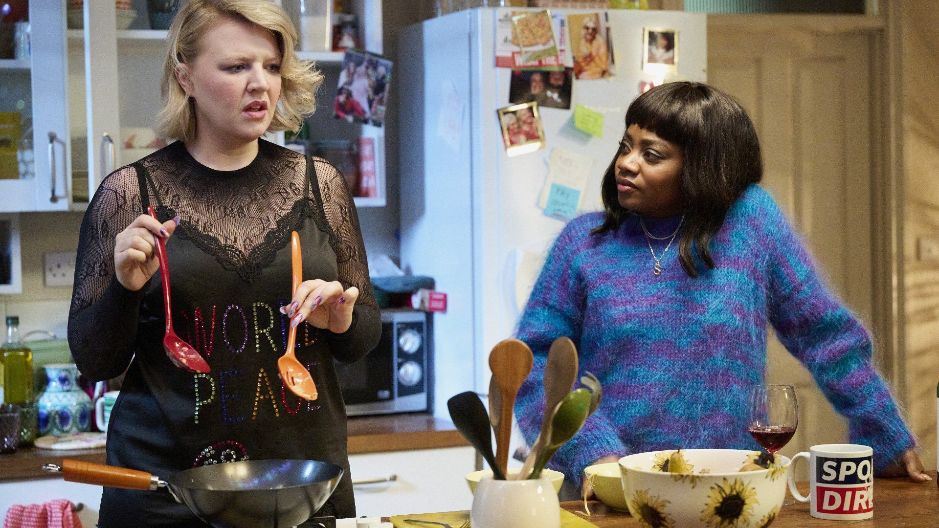 Smothered background