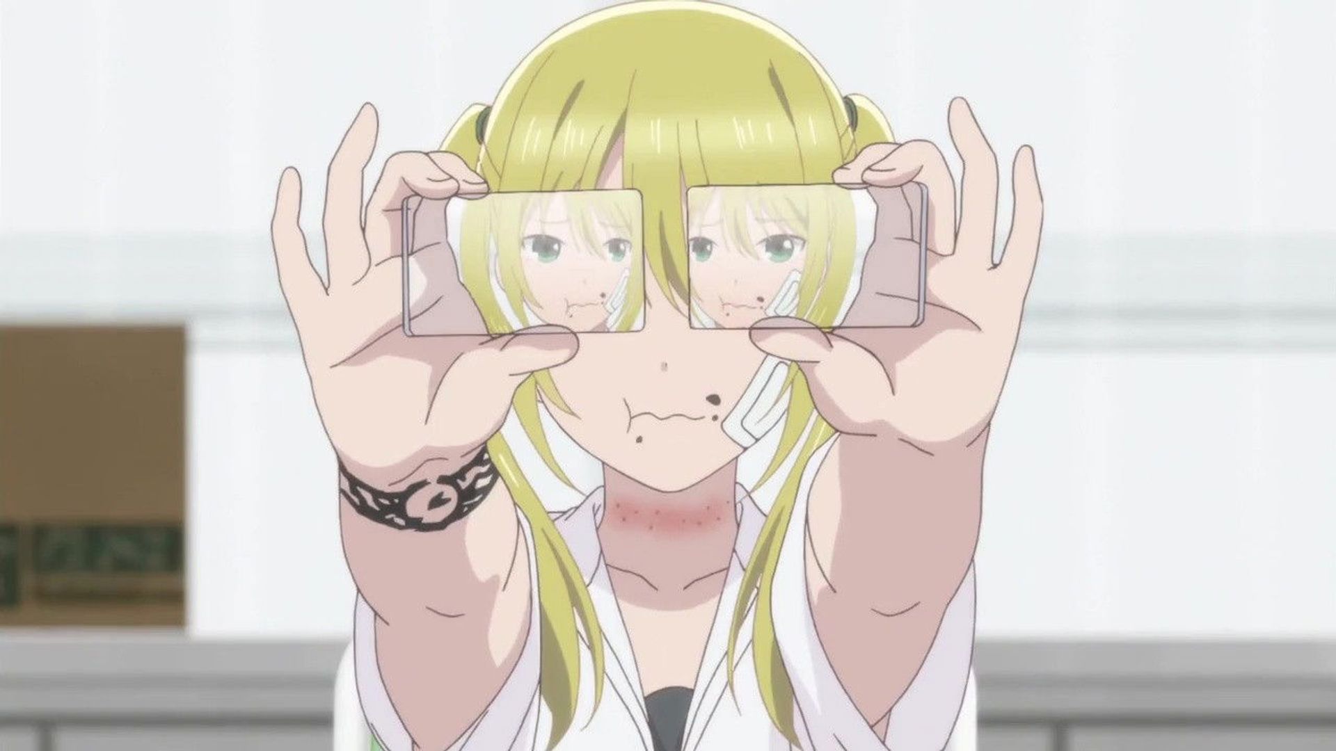 Wasteful Days of High School Girls background