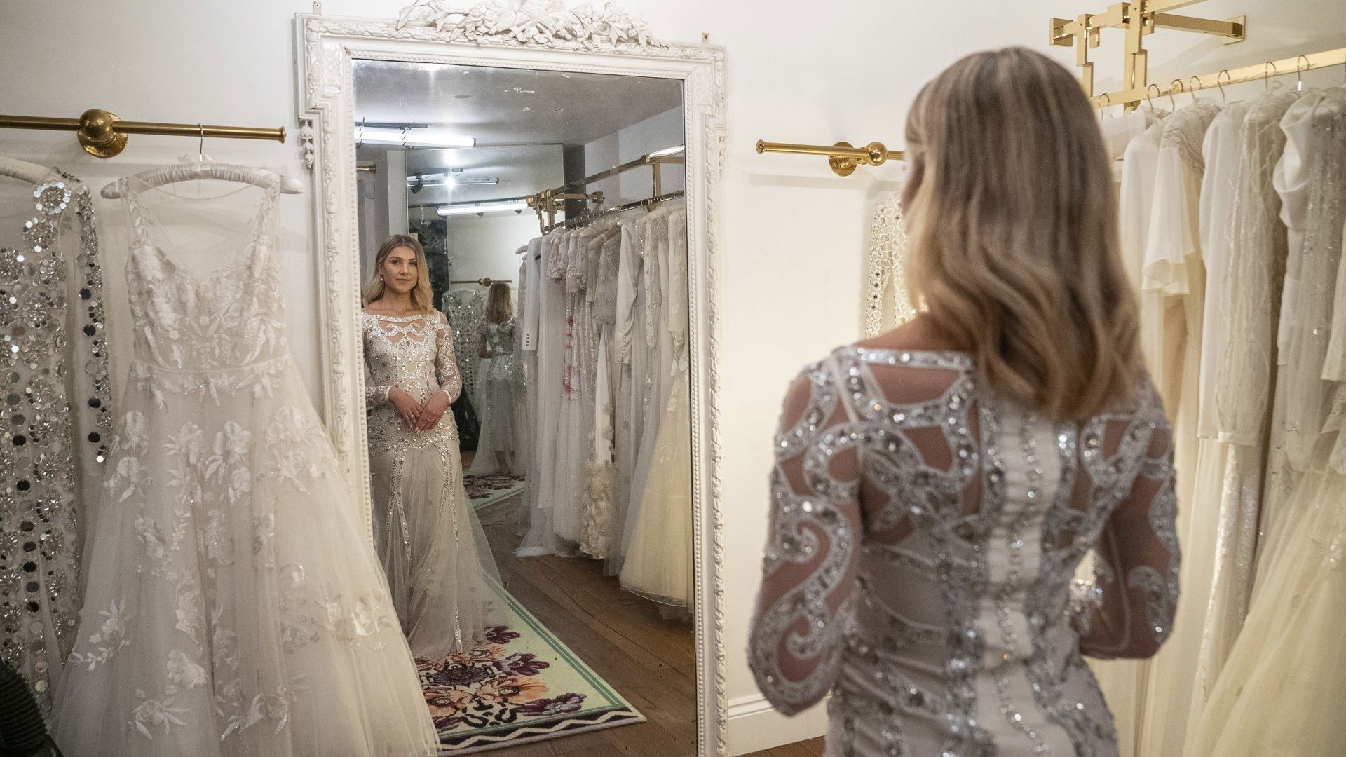 Say Yes to the Dress with Tan France background