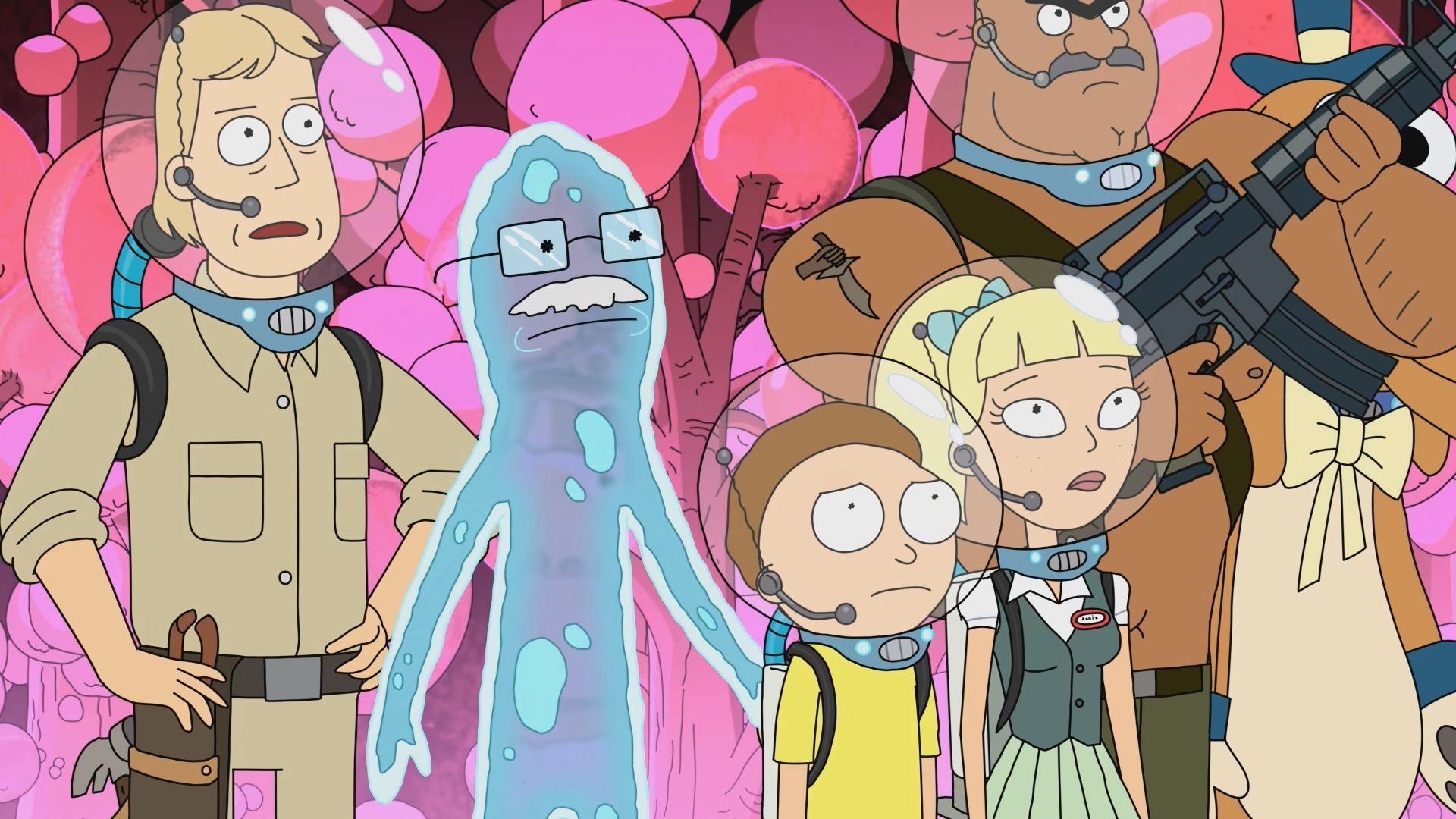Rick and Morty background