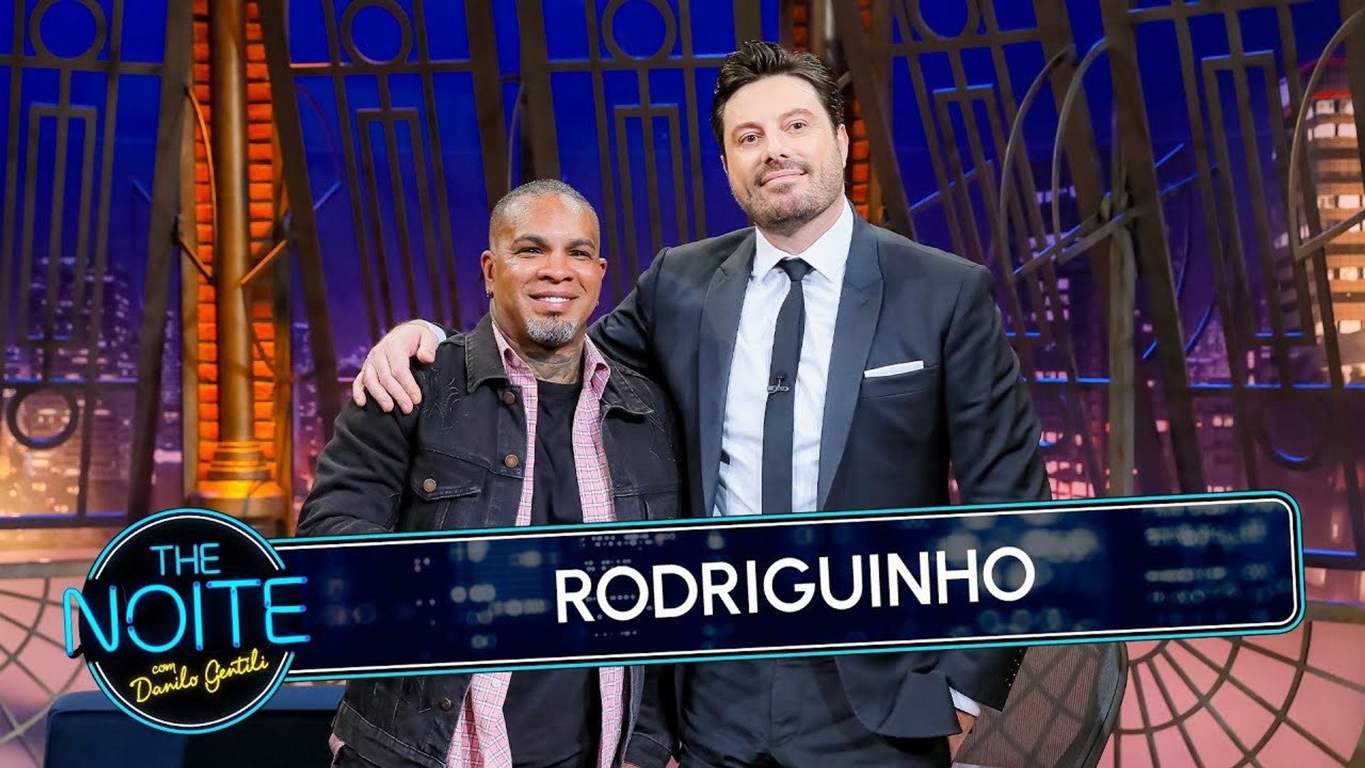 The Noite com Danilo Gentili background