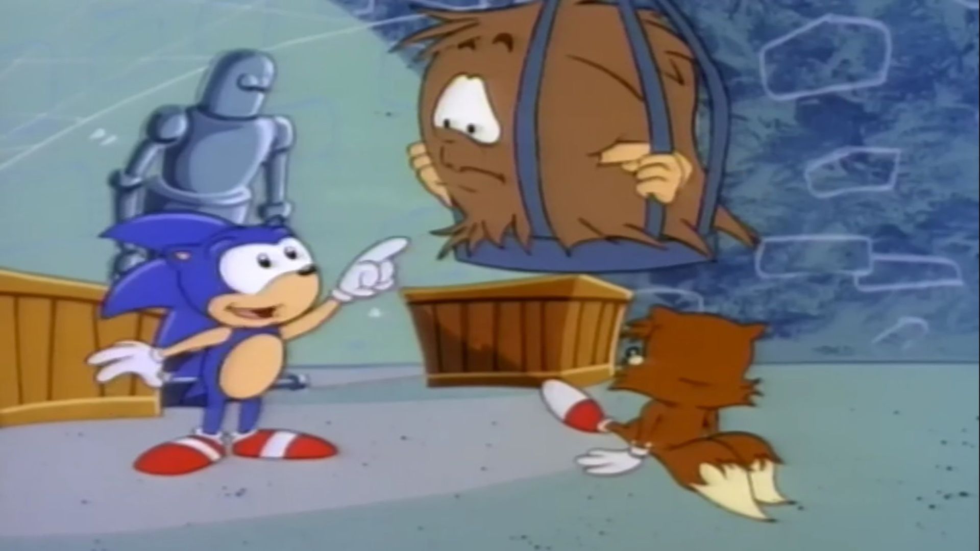 Adventures of Sonic the Hedgehog background