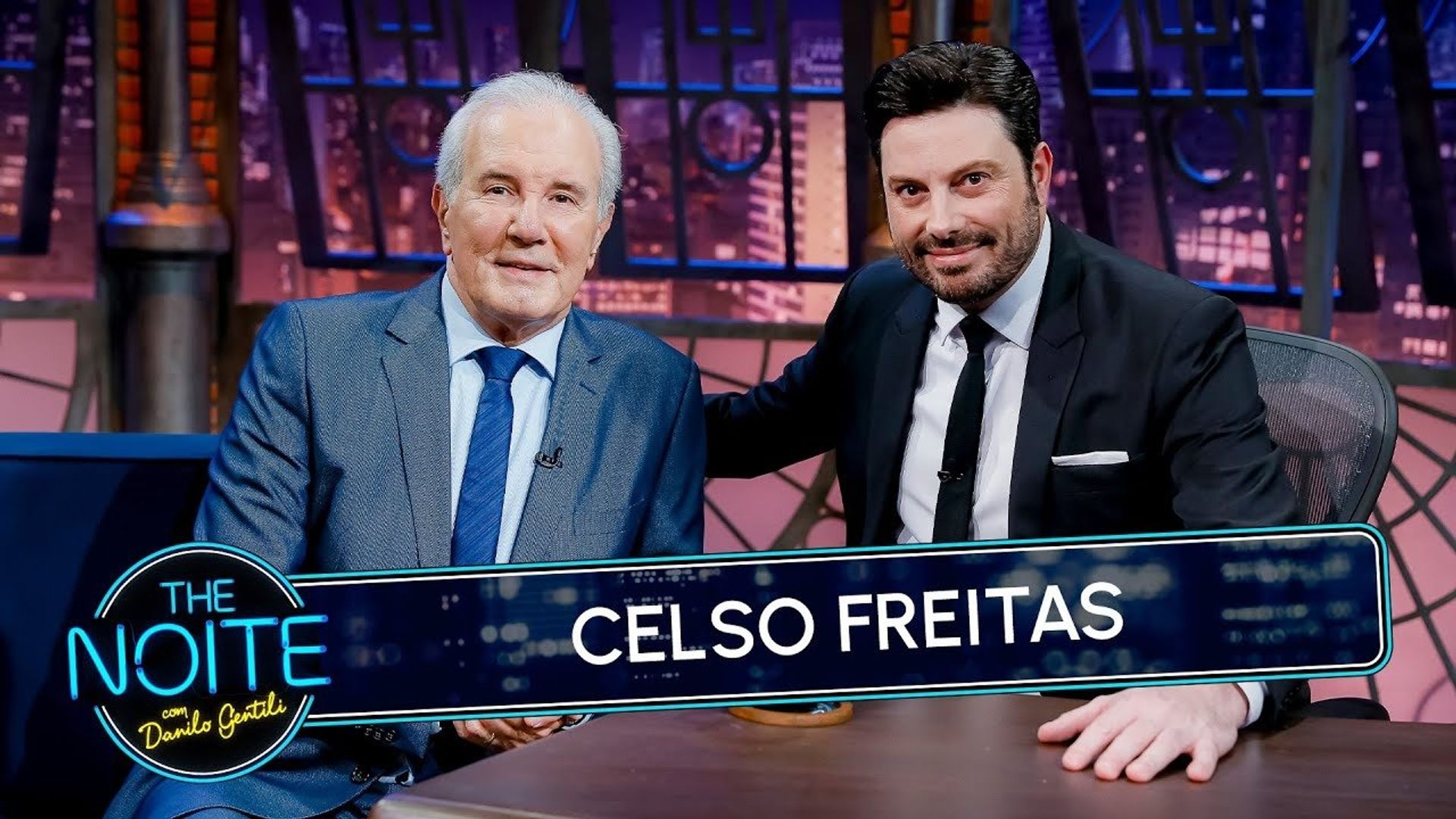 The Noite com Danilo Gentili background