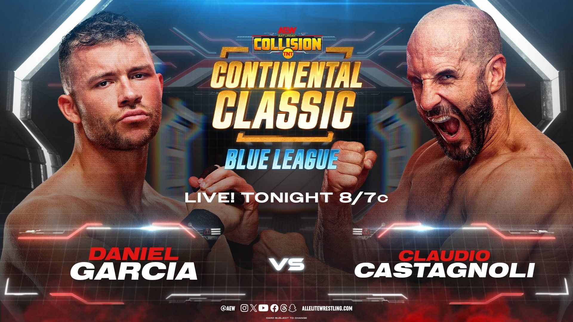 AEW Collision background