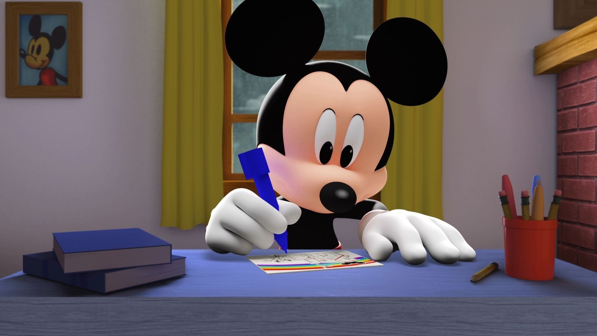 Me & Mickey background