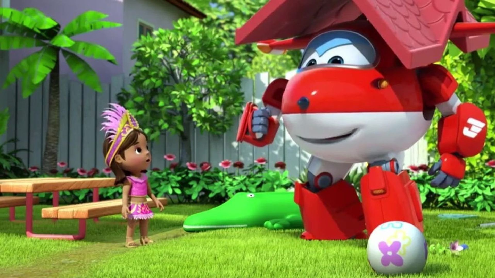 Super Wings! background