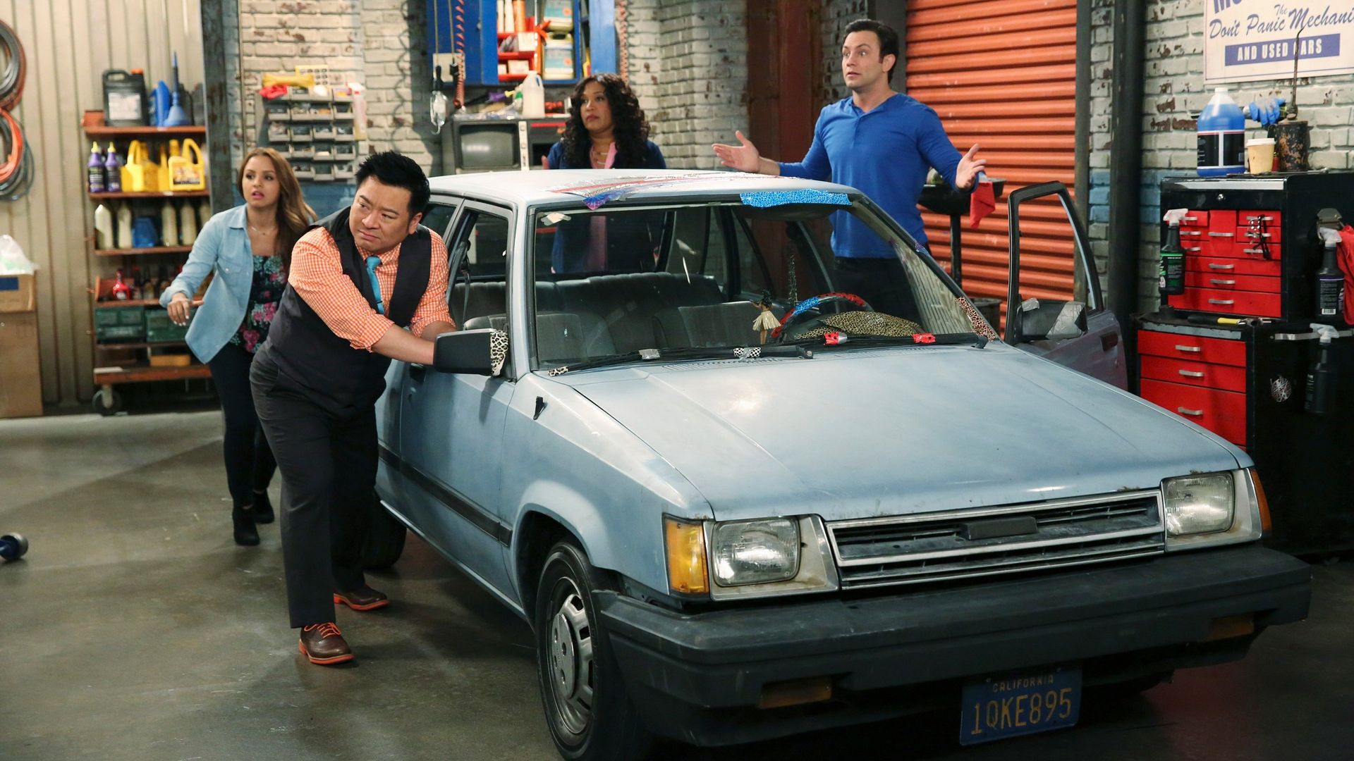 Young & Hungry background