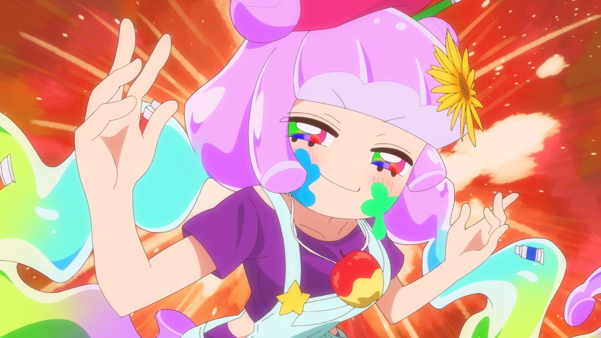 Puniru is a Kawaii Slime background