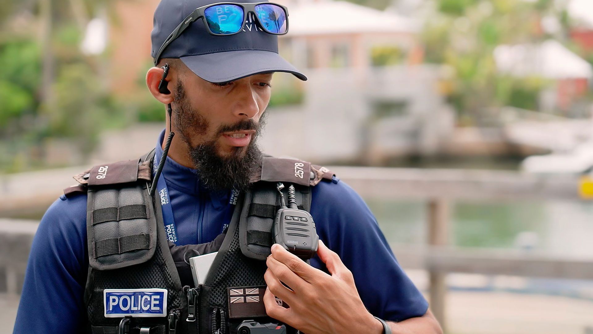 Policing Paradise background