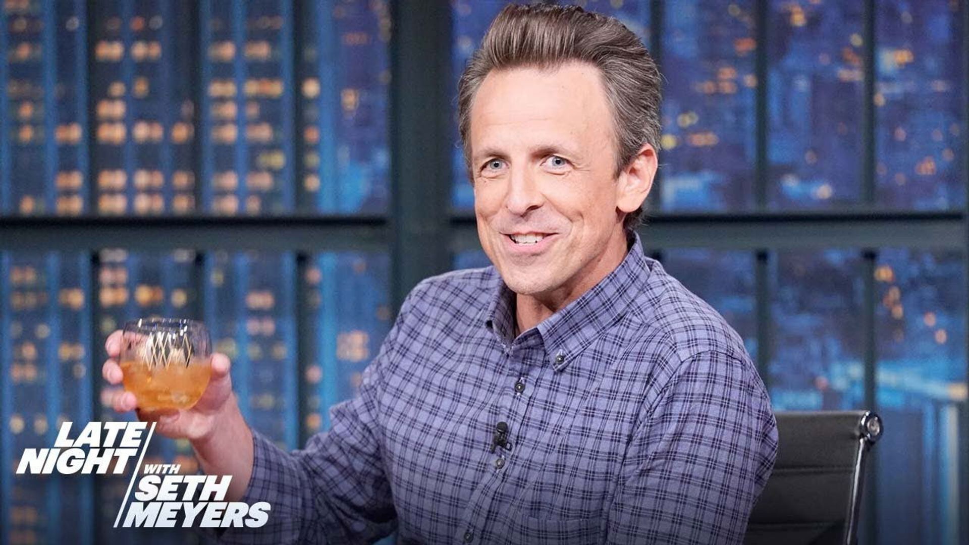 Late Night with Seth Meyers: Corrections" background